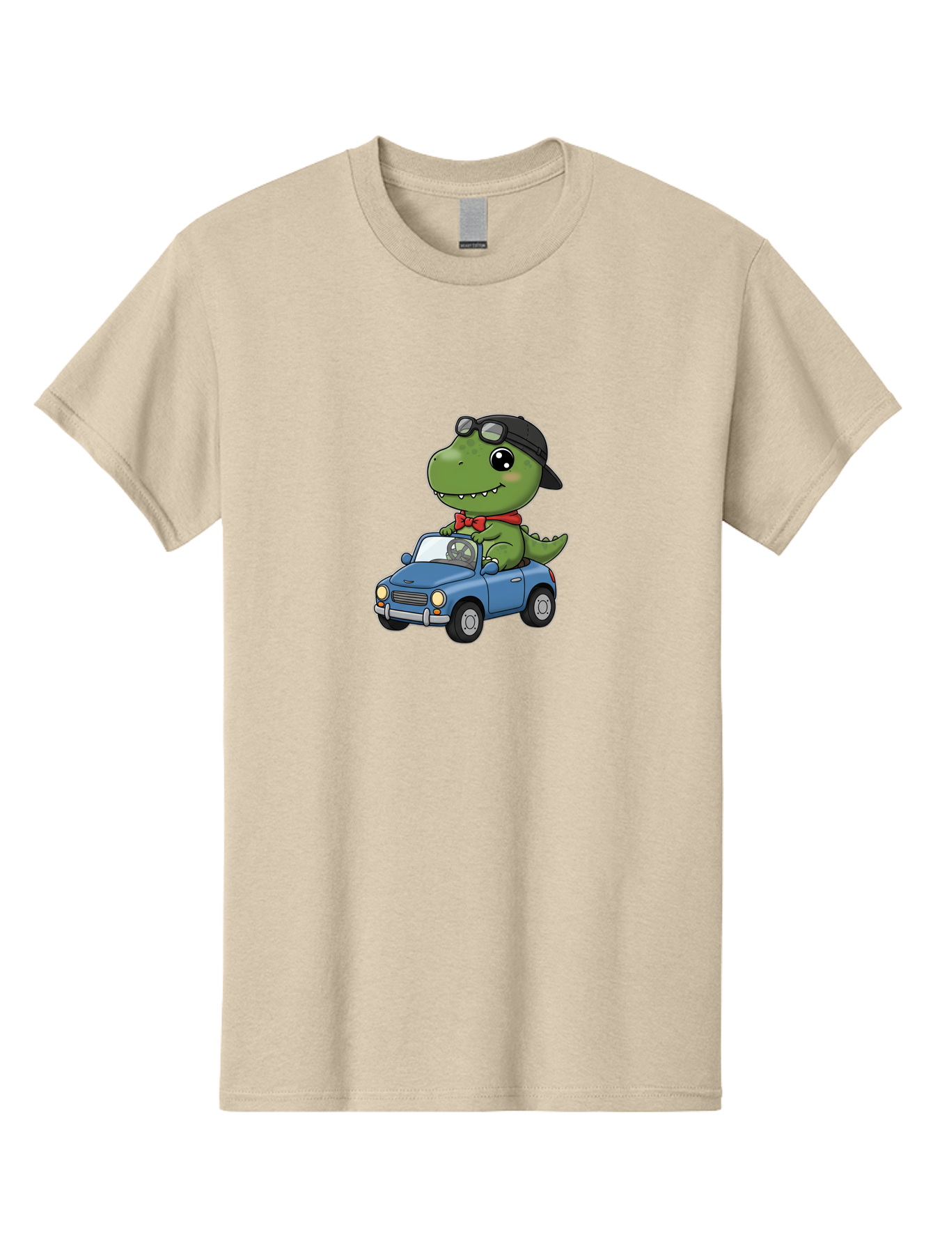 T-Rex-Driving-Car Men'S Graphic Tee, 100% Cotton, Comfortable Casual Summer Wear, Machine Washable, Vintage Camera, Old Camera, Antique Camera, Black Camera, Classic Photography, Photography Equipment, Nostalgic Device, Film Camera, Camera Art Bai435