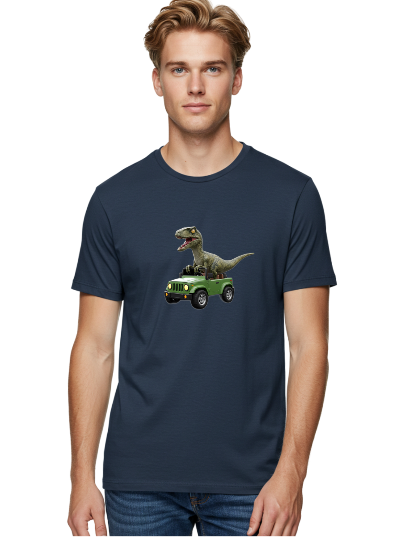 T-Rex-Jeep Men'S Graphic Tee, 100% Cotton, Comfortable Casual Summer Wear, Machine Washable, Vintage Camera, Old Camera, Antique Camera, Black Camera, Classic Photography, Photography Equipment, Nostalgic Device, Film Camera, Camera Art Bai439