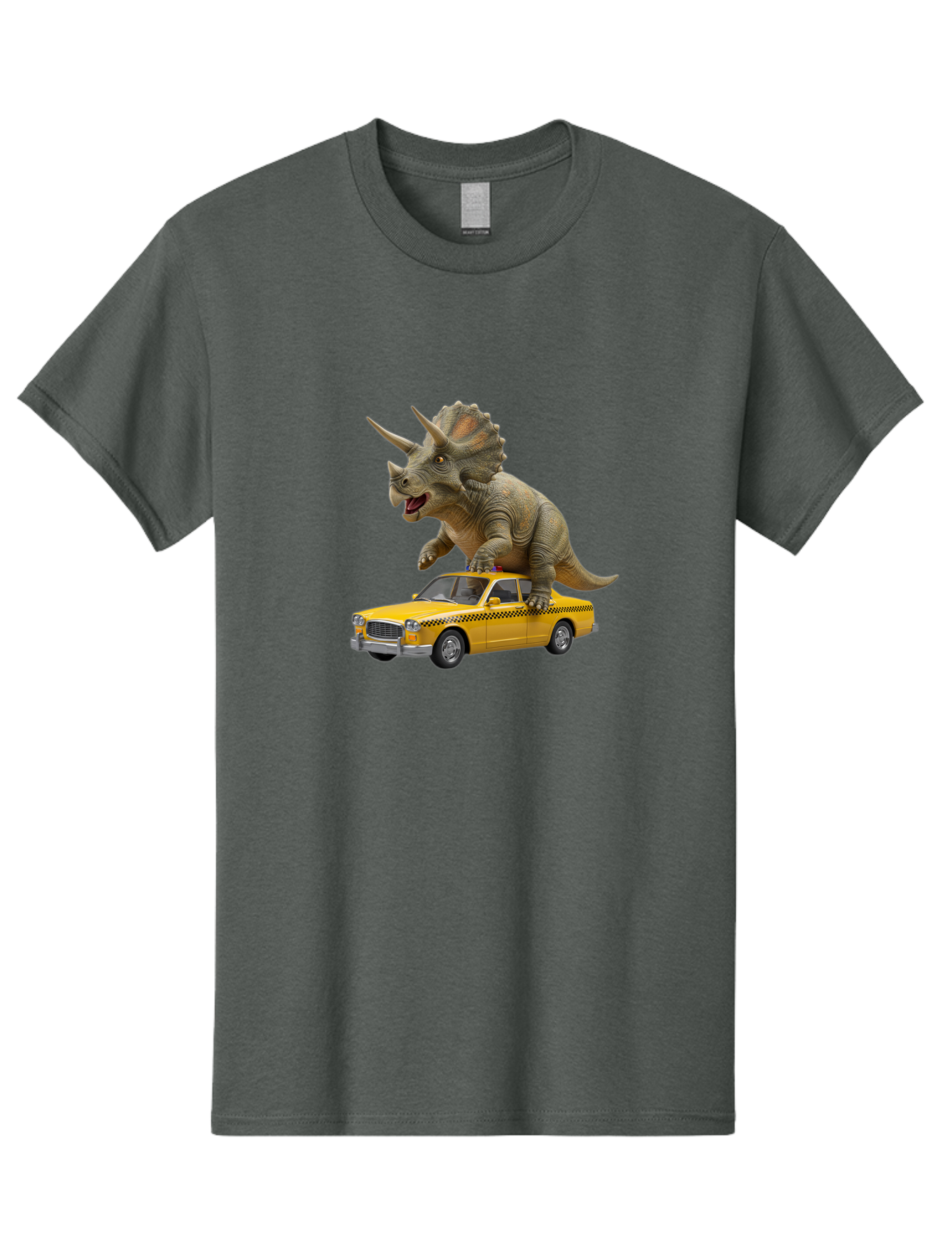 T-Rex-On-Taxi Men'S Graphic Tee, 100% Cotton, Comfortable Casual Summer Wear, Machine Washable, Vintage Camera, Old Camera, Antique Camera, Black Camera, Classic Photography, Photography Equipment, Nostalgic Device, Film Camera, Camera Art Bai440