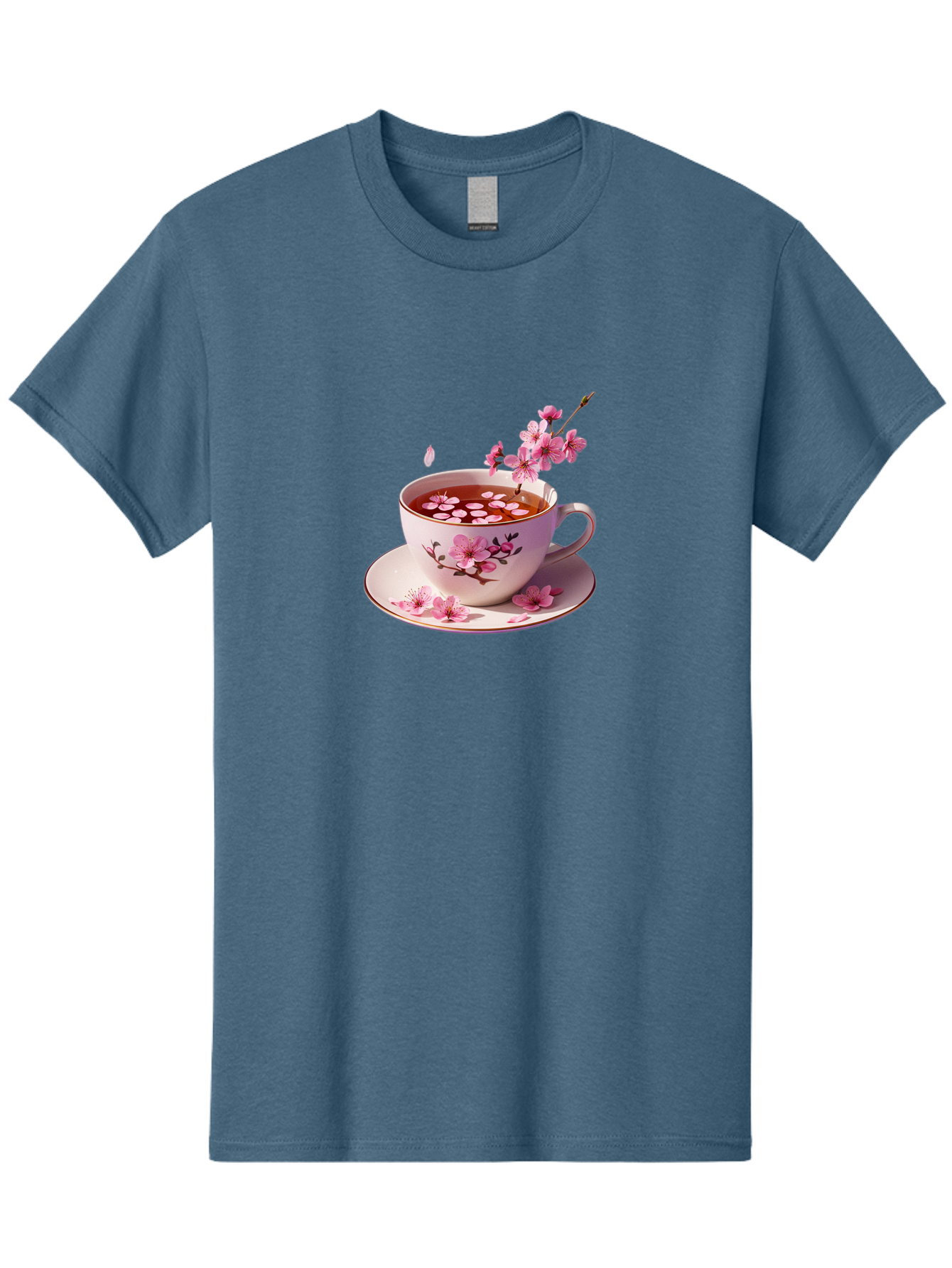Tea-Cup-With-Cherry-Blossoms Men'S Graphic Tee, 100% Cotton, Comfortable Casual Summer Wear, Machine Washable, Vintage Camera, Old Camera, Antique Camera, Black Camera, Classic Photography, Photography Equipment, Nostalgic Device, Film Camera, Bai448