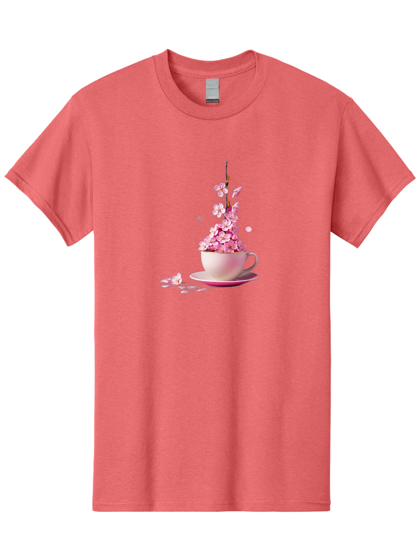 Tea-Cup-With-Flowers Men'S Graphic Tee, 100% Cotton, Comfortable Casual Summer Wear, Machine Washable, Vintage Camera, Old Camera, Antique Camera, Black Camera, Classic Photography, Photography Equipment, Nostalgic Device, Film Camera, Bai449