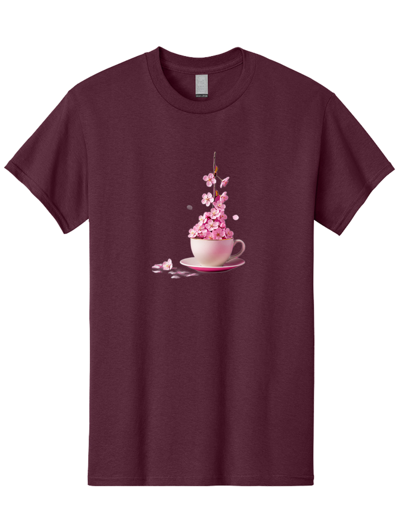Tea-Cup-With-Flowers Men'S Graphic Tee, 100% Cotton, Comfortable Casual Summer Wear, Machine Washable, Vintage Camera, Old Camera, Antique Camera, Black Camera, Classic Photography, Photography Equipment, Nostalgic Device, Film Camera, Bai449