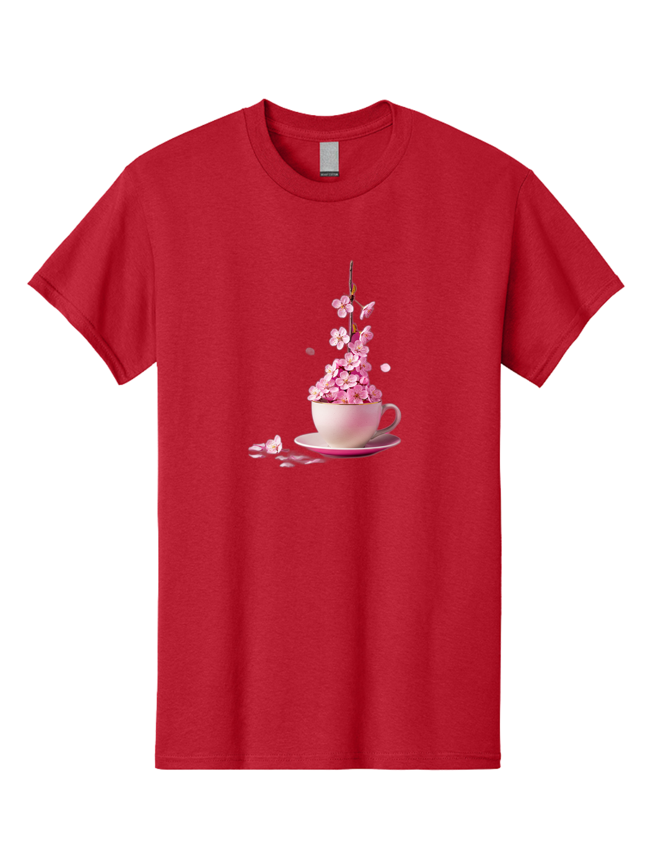Tea-Cup-With-Flowers Men'S Graphic Tee, 100% Cotton, Comfortable Casual Summer Wear, Machine Washable, Vintage Camera, Old Camera, Antique Camera, Black Camera, Classic Photography, Photography Equipment, Nostalgic Device, Film Camera, Bai449