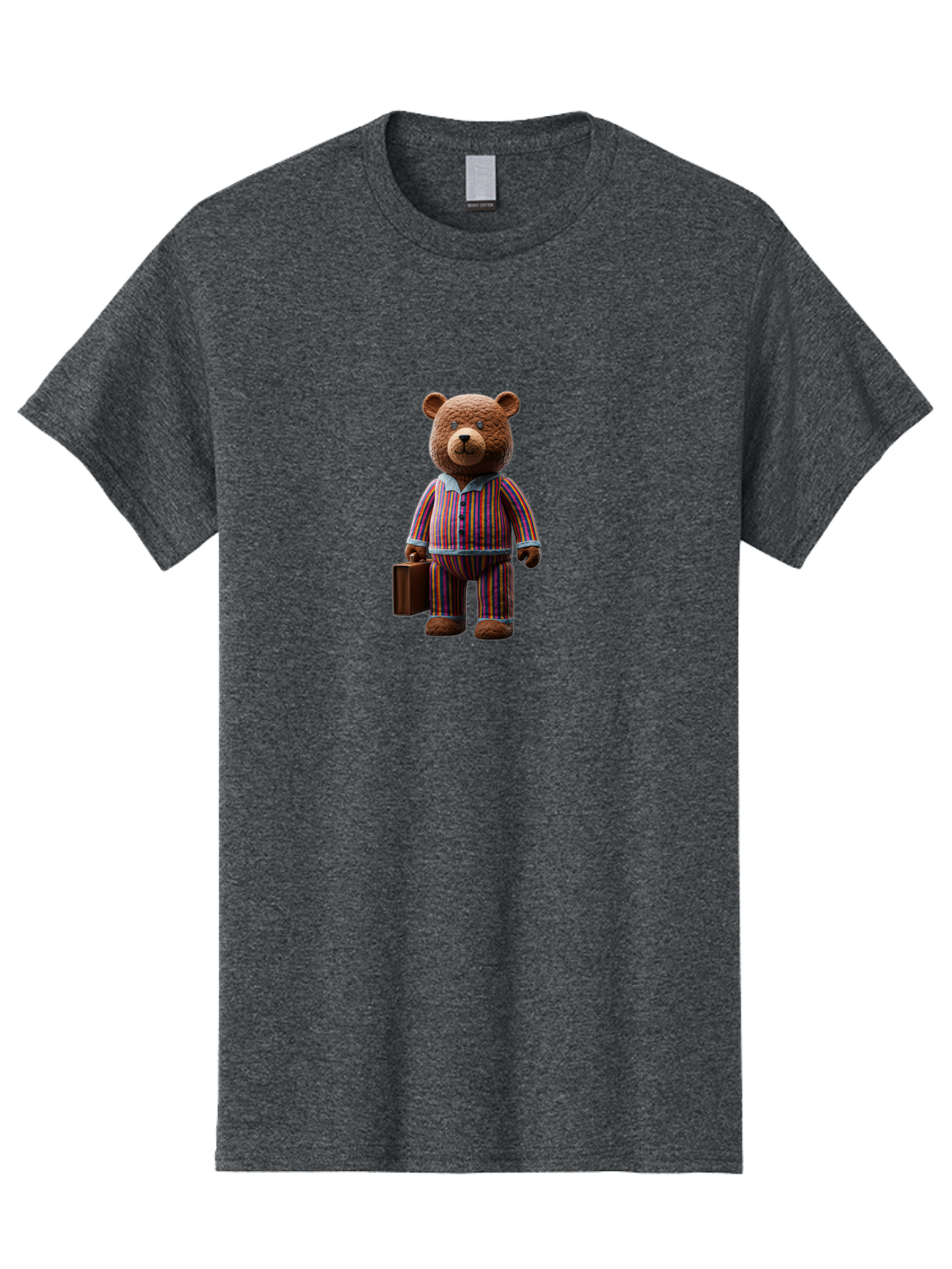 Teddy-Bear-In-Pajamas-11 Men'S Graphic Tee, 100% Cotton, Comfortable Casual Summer Wear, Machine Washable, Vintage Camera, Old Camera, Antique Camera, Black Camera, Classic Photography, Photography Equipment, Nostalgic Device, Film Camera, Bai456