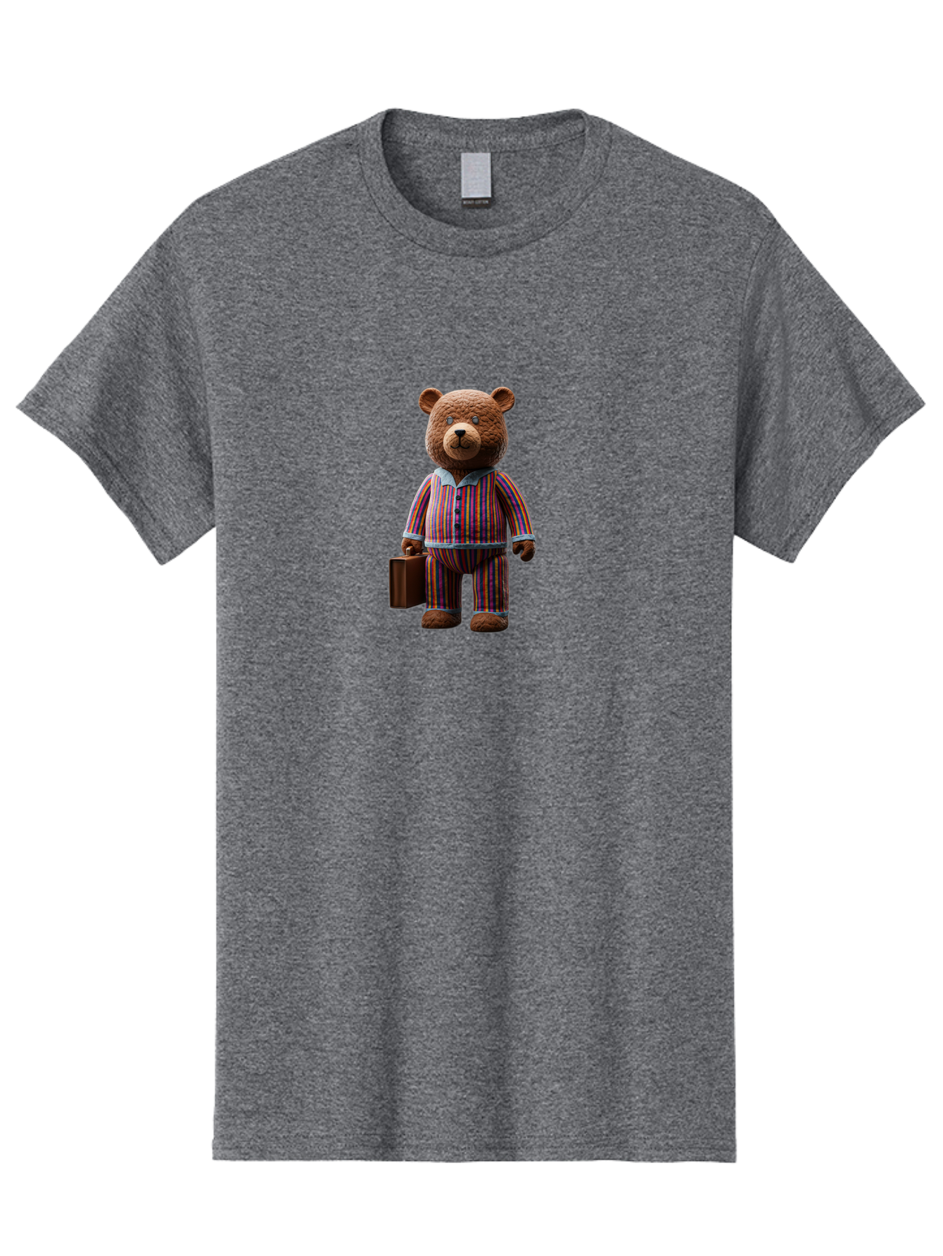Teddy-Bear-In-Pajamas-11 Men'S Graphic Tee, 100% Cotton, Comfortable Casual Summer Wear, Machine Washable, Vintage Camera, Old Camera, Antique Camera, Black Camera, Classic Photography, Photography Equipment, Nostalgic Device, Film Camera, Bai456
