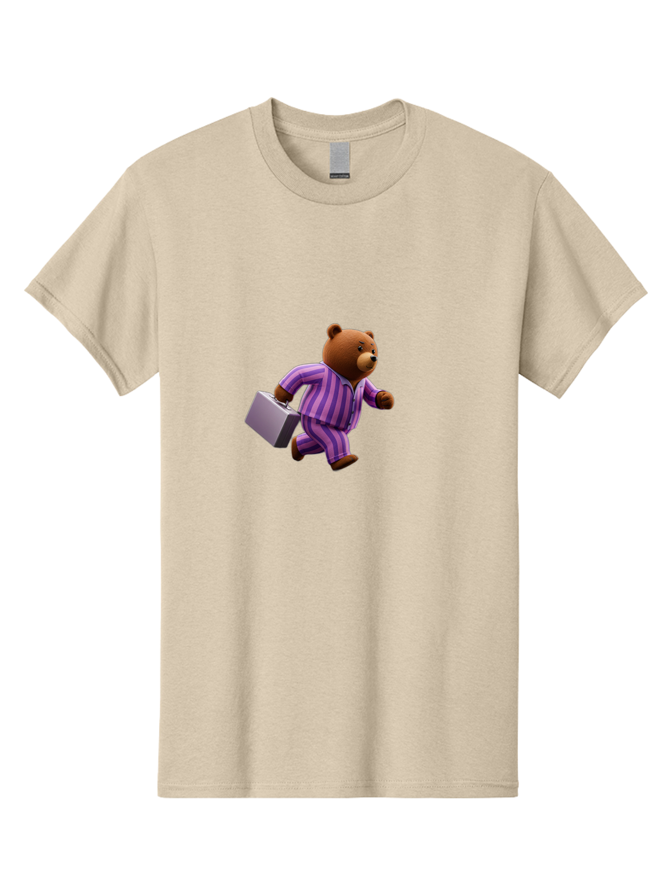 Teddy-Bear-With-Briefcase Men'S Graphic Tee, 100% Cotton, Comfortable Casual Summer Wear, Machine Washable, Vintage Camera, Old Camera, Antique Camera, Black Camera, Classic Photography, Photography Equipment, Nostalgic Device, Film Camera, Bai469