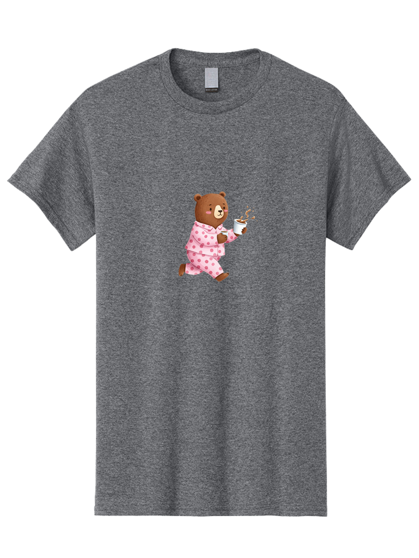 Teddy-Bear-With-Coffee Men'S Graphic Tee, 100% Cotton, Comfortable Casual Summer Wear, Machine Washable, Vintage Camera, Old Camera, Antique Camera, Black Camera, Classic Photography, Photography Equipment, Nostalgic Device, Film Camera, Bai470