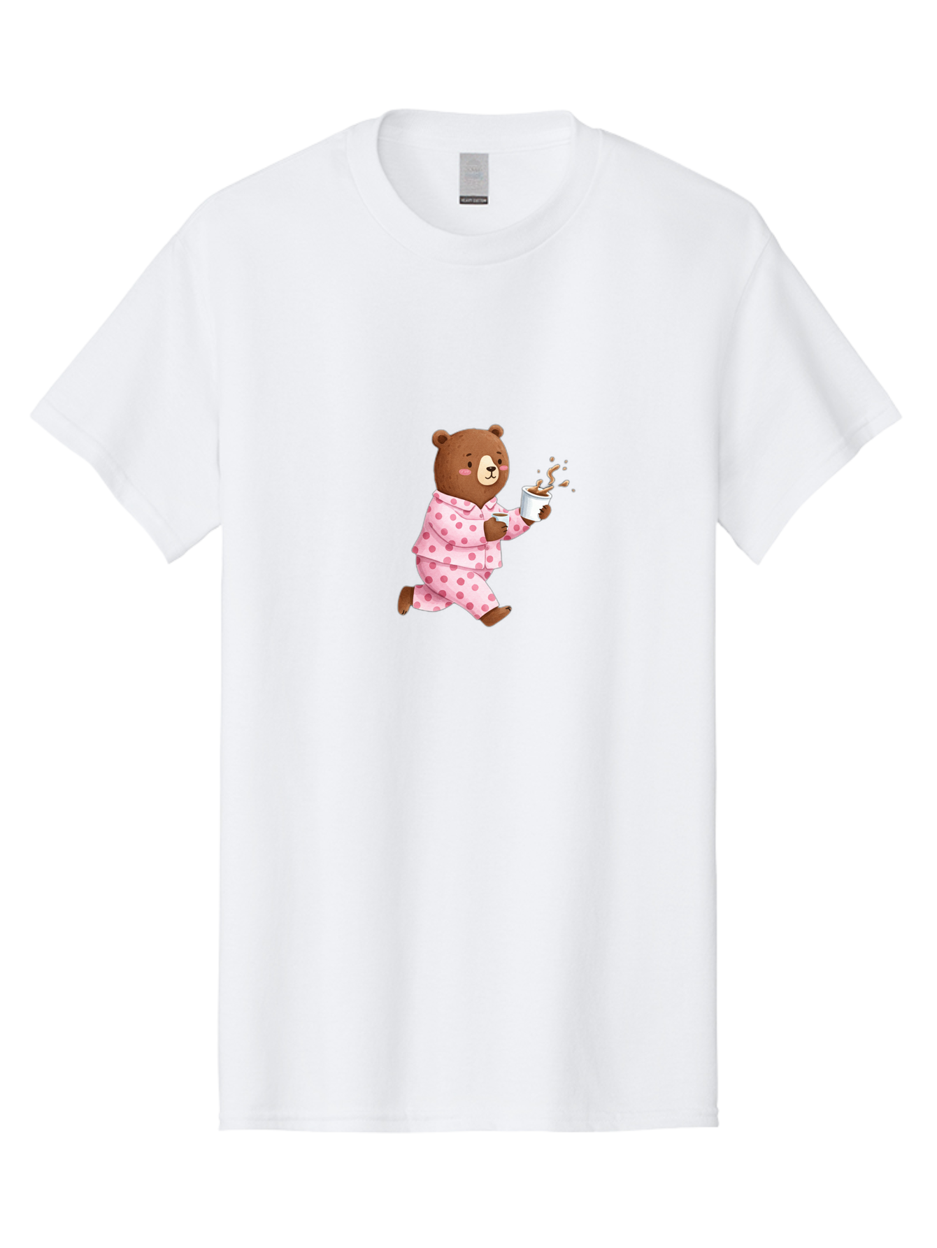 Teddy-Bear-With-Coffee Men'S Graphic Tee, 100% Cotton, Comfortable Casual Summer Wear, Machine Washable, Vintage Camera, Old Camera, Antique Camera, Black Camera, Classic Photography, Photography Equipment, Nostalgic Device, Film Camera, Bai470