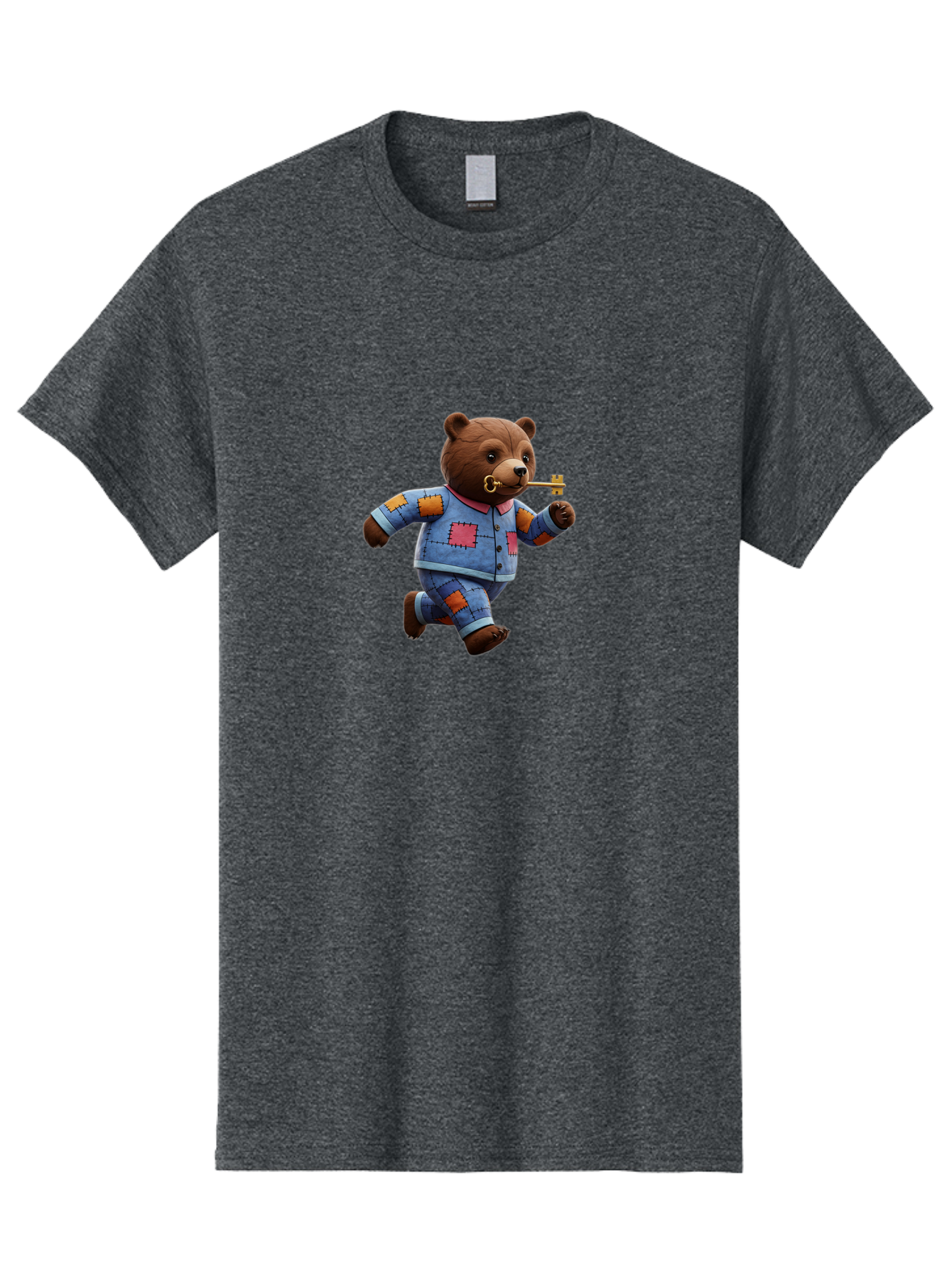 Teddy-Bear-With-Key Men'S Graphic Tee, 100% Cotton, Comfortable Casual Summer Wear, Machine Washable, Vintage Camera, Old Camera, Antique Camera, Black Camera, Classic Photography, Photography Equipment, Nostalgic Device, Film Camera, Bai471