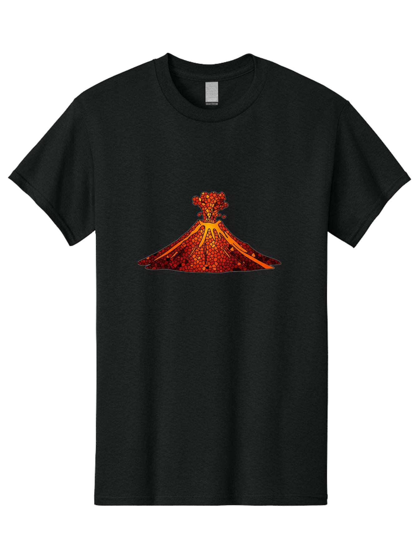 Volcano-Erupting-11 Men'S Graphic Tee, 100% Cotton, Comfortable Casual Summer Wear, Machine Washable, Vintage Camera, Old Camera, Antique Camera, Black Camera, Classic Photography, Photography Equipment, Nostalgic Device, Film Camera, Bai520