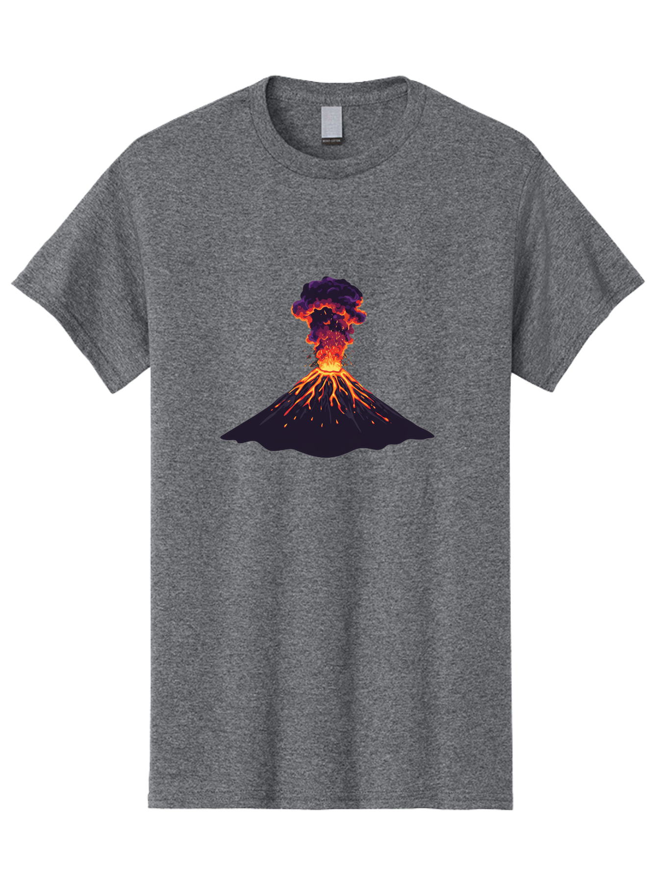 Volcano-Erupting-12 Men'S Graphic Tee, 100% Cotton, Comfortable Casual Summer Wear, Machine Washable, Vintage Camera, Old Camera, Antique Camera, Black Camera, Classic Photography, Photography Equipment, Nostalgic Device, Film Camera, Bai521