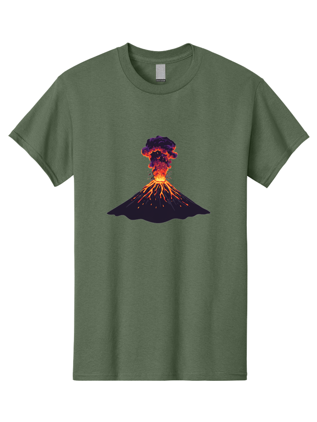 Volcano-Erupting-12 Men'S Graphic Tee, 100% Cotton, Comfortable Casual Summer Wear, Machine Washable, Vintage Camera, Old Camera, Antique Camera, Black Camera, Classic Photography, Photography Equipment, Nostalgic Device, Film Camera, Bai521