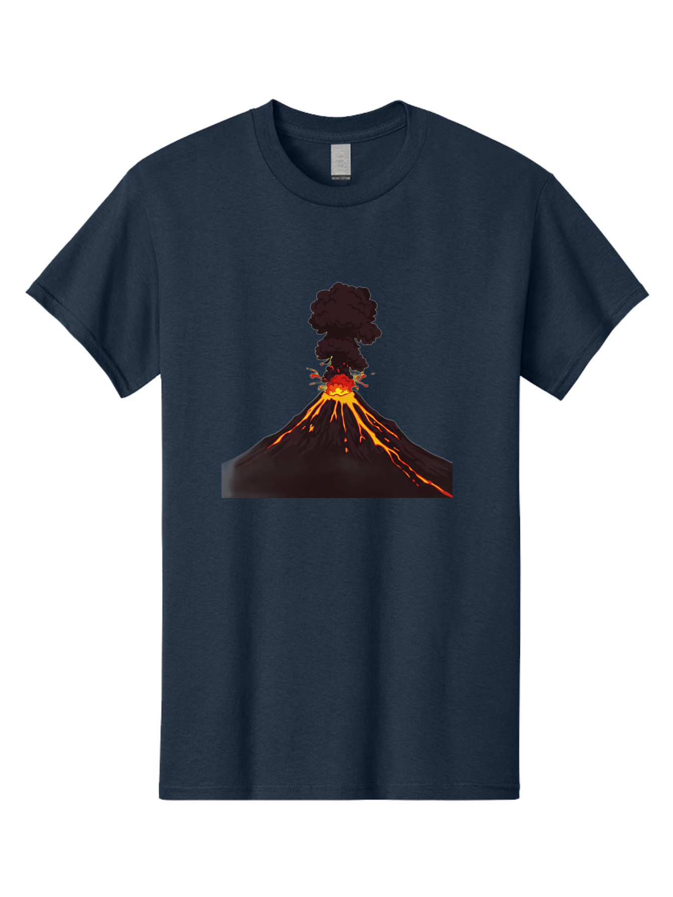 Volcano-Erupting-13 Men'S Graphic Tee, 100% Cotton, Comfortable Casual Summer Wear, Machine Washable, Vintage Camera, Old Camera, Antique Camera, Black Camera, Classic Photography, Photography Equipment, Nostalgic Device, Film Camera, Bai522