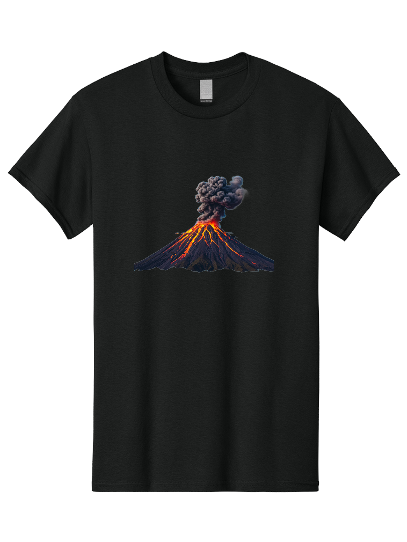 Volcano-Erupting-15 Men'S Graphic Tee, 100% Cotton, Comfortable Casual Summer Wear, Machine Washable, Vintage Camera, Old Camera, Antique Camera, Black Camera, Classic Photography, Photography Equipment, Nostalgic Device, Film Camera, Bai524