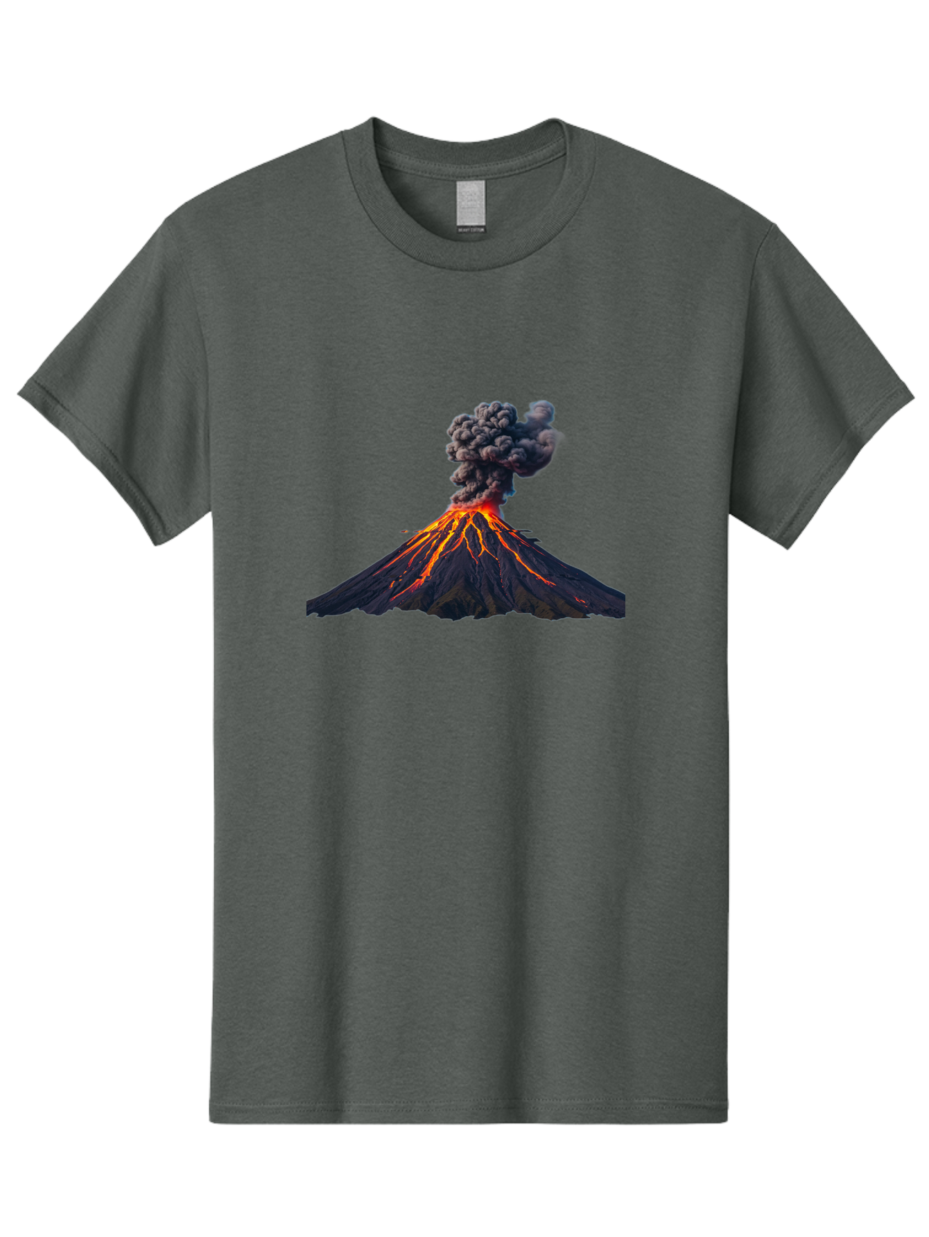 Volcano-Erupting-15 Men'S Graphic Tee, 100% Cotton, Comfortable Casual Summer Wear, Machine Washable, Vintage Camera, Old Camera, Antique Camera, Black Camera, Classic Photography, Photography Equipment, Nostalgic Device, Film Camera, Bai524