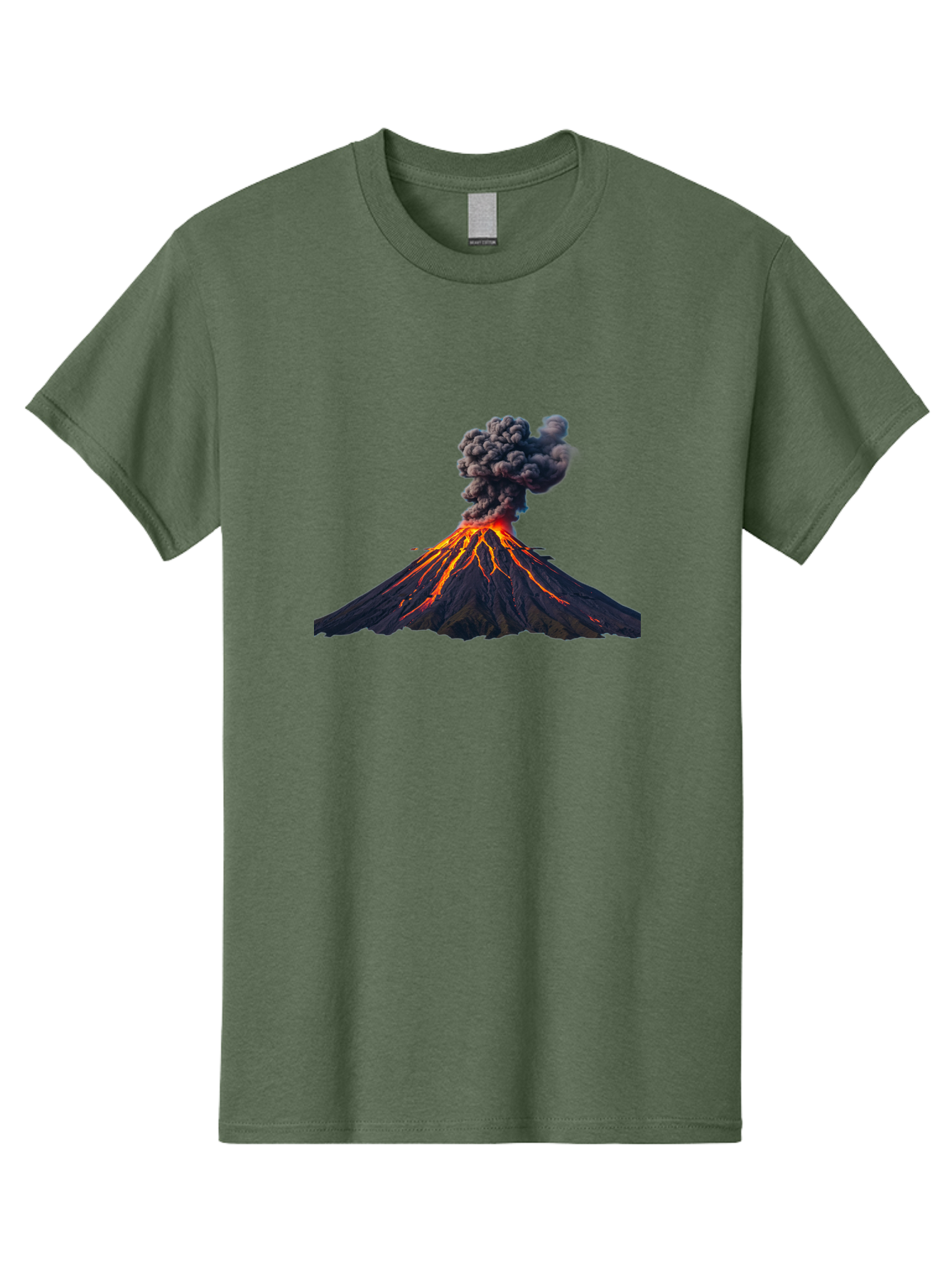Volcano-Erupting-15 Men'S Graphic Tee, 100% Cotton, Comfortable Casual Summer Wear, Machine Washable, Vintage Camera, Old Camera, Antique Camera, Black Camera, Classic Photography, Photography Equipment, Nostalgic Device, Film Camera, Bai524