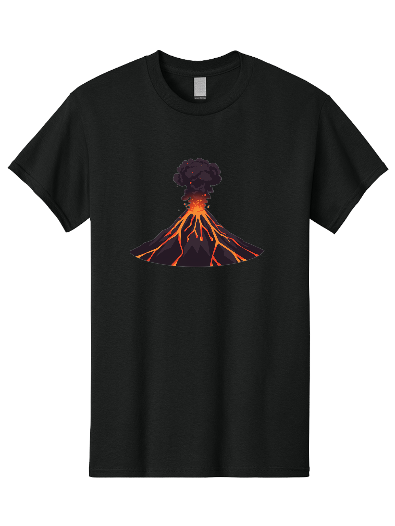 Volcano-Erupting-16 Men'S Graphic Tee, 100% Cotton, Comfortable Casual Summer Wear, Machine Washable, Vintage Camera, Old Camera, Antique Camera, Black Camera, Classic Photography, Photography Equipment, Nostalgic Device, Film Camera, Bai525