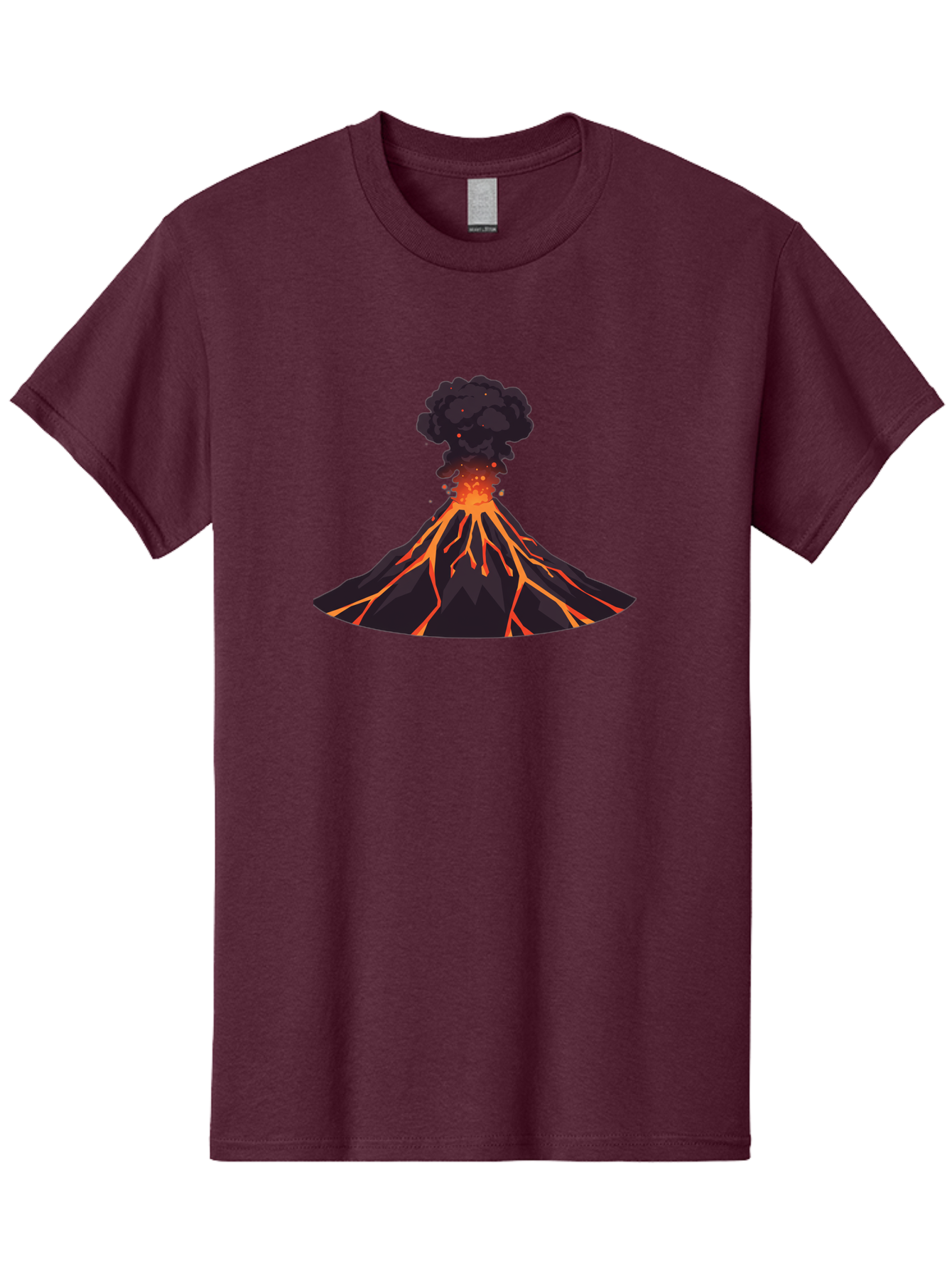 Volcano-Erupting-16 Men'S Graphic Tee, 100% Cotton, Comfortable Casual Summer Wear, Machine Washable, Vintage Camera, Old Camera, Antique Camera, Black Camera, Classic Photography, Photography Equipment, Nostalgic Device, Film Camera, Bai525