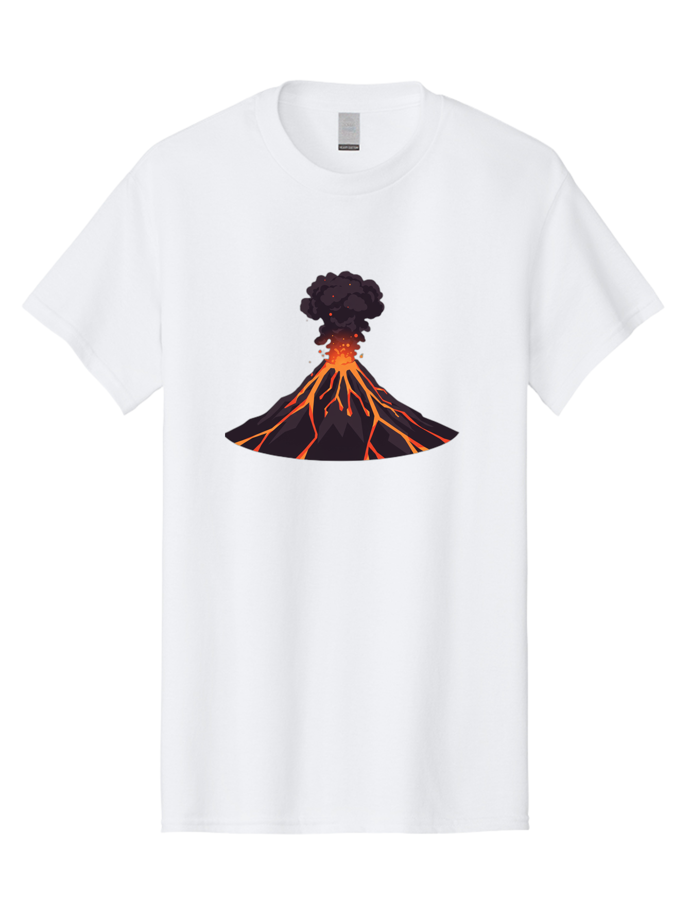 Volcano-Erupting-16 Men'S Graphic Tee, 100% Cotton, Comfortable Casual Summer Wear, Machine Washable, Vintage Camera, Old Camera, Antique Camera, Black Camera, Classic Photography, Photography Equipment, Nostalgic Device, Film Camera, Bai525