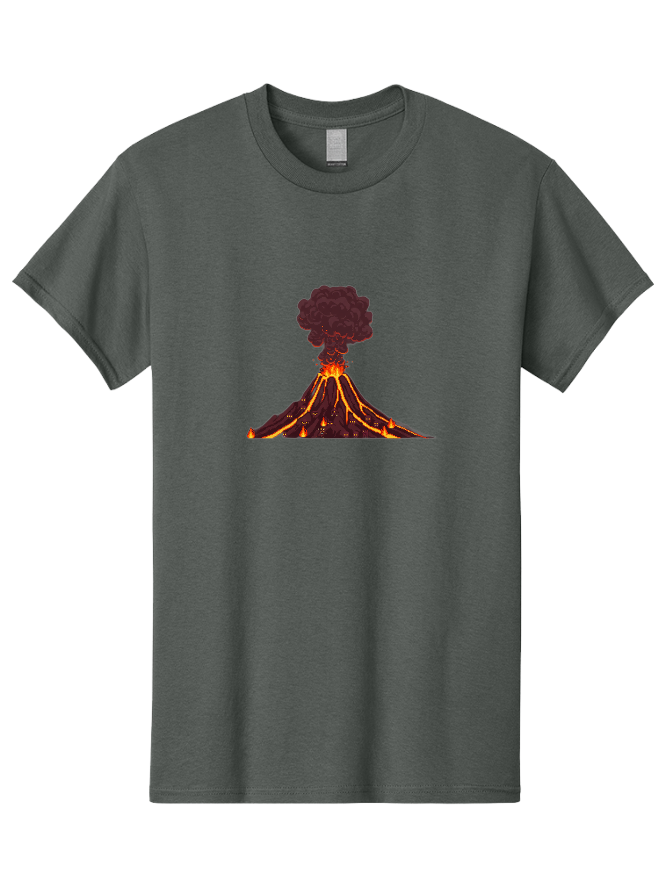 Volcano-Erupting-18 Men'S Graphic Tee, 100% Cotton, Comfortable Casual Summer Wear, Machine Washable, Vintage Camera, Old Camera, Antique Camera, Black Camera, Classic Photography, Photography Equipment, Nostalgic Device, Film Camera, Bai527