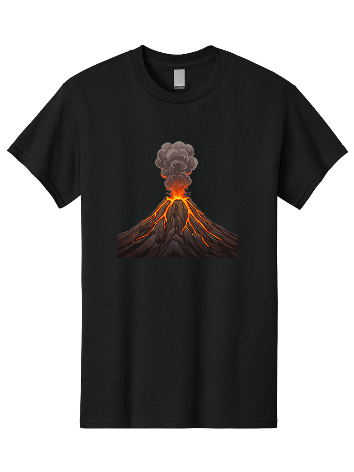 Volcano-Erupting-4 Men'S Graphic Tee, 100% Cotton, Comfortable Casual Summer Wear, Machine Washable, Vintage Camera, Old Camera, Antique Camera, Black Camera, Classic Photography, Photography Equipment, Nostalgic Device, Film Camera, Bai530