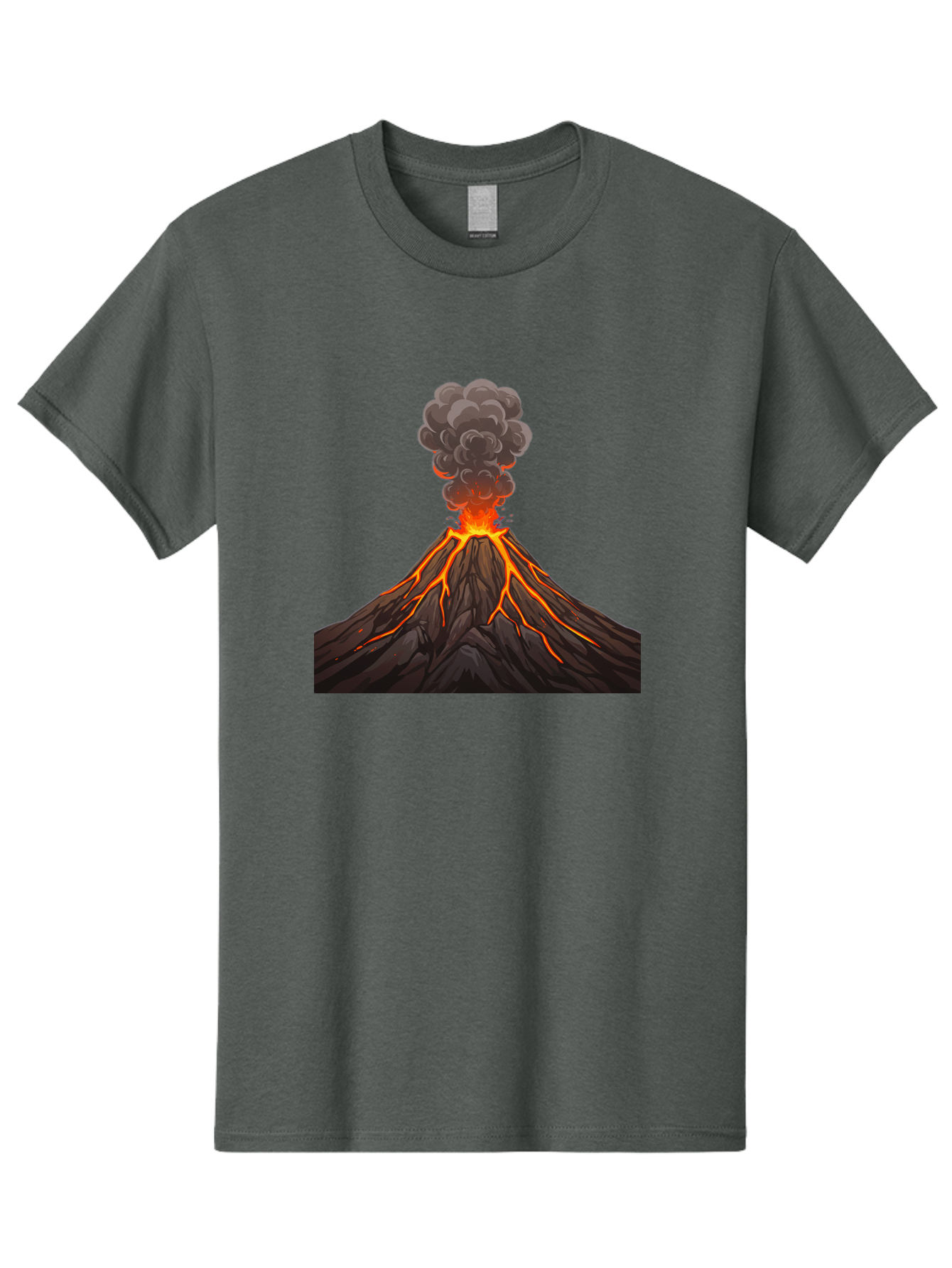 Volcano-Erupting-4 Men'S Graphic Tee, 100% Cotton, Comfortable Casual Summer Wear, Machine Washable, Vintage Camera, Old Camera, Antique Camera, Black Camera, Classic Photography, Photography Equipment, Nostalgic Device, Film Camera, Bai530