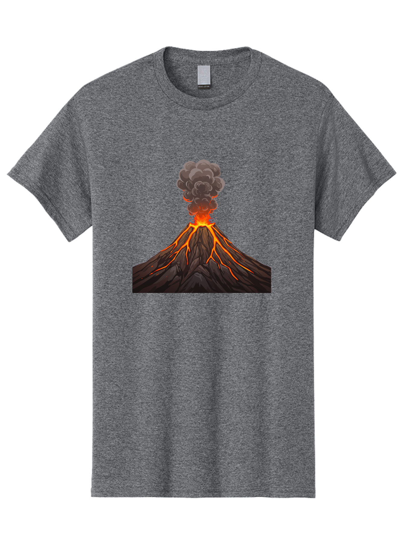Volcano-Erupting-4 Men'S Graphic Tee, 100% Cotton, Comfortable Casual Summer Wear, Machine Washable, Vintage Camera, Old Camera, Antique Camera, Black Camera, Classic Photography, Photography Equipment, Nostalgic Device, Film Camera, Bai530