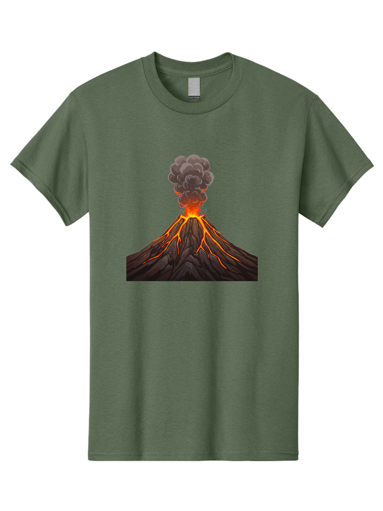 Volcano-Erupting-4 Men'S Graphic Tee, 100% Cotton, Comfortable Casual Summer Wear, Machine Washable, Vintage Camera, Old Camera, Antique Camera, Black Camera, Classic Photography, Photography Equipment, Nostalgic Device, Film Camera, Bai530