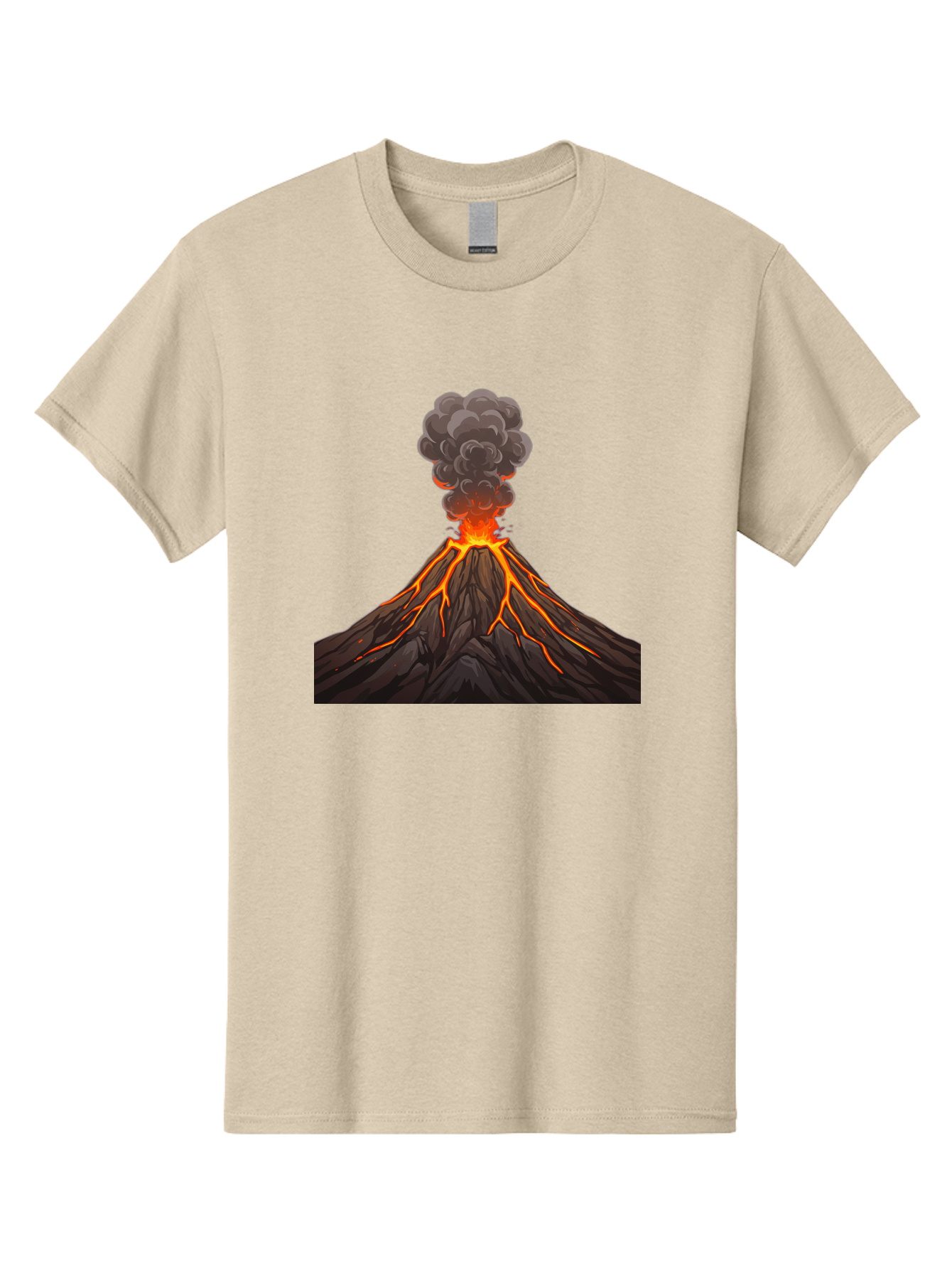 Volcano-Erupting-4 Men'S Graphic Tee, 100% Cotton, Comfortable Casual Summer Wear, Machine Washable, Vintage Camera, Old Camera, Antique Camera, Black Camera, Classic Photography, Photography Equipment, Nostalgic Device, Film Camera, Bai530