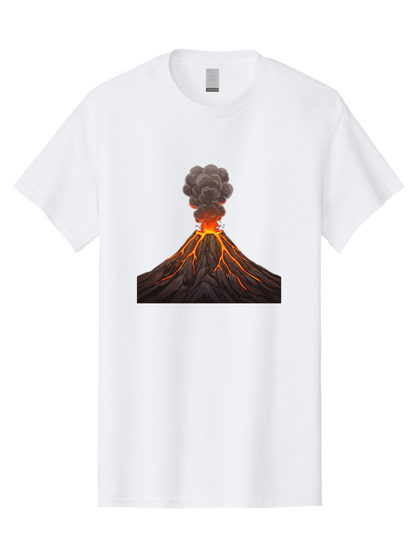 Volcano-Erupting-4 Men'S Graphic Tee, 100% Cotton, Comfortable Casual Summer Wear, Machine Washable, Vintage Camera, Old Camera, Antique Camera, Black Camera, Classic Photography, Photography Equipment, Nostalgic Device, Film Camera, Bai530