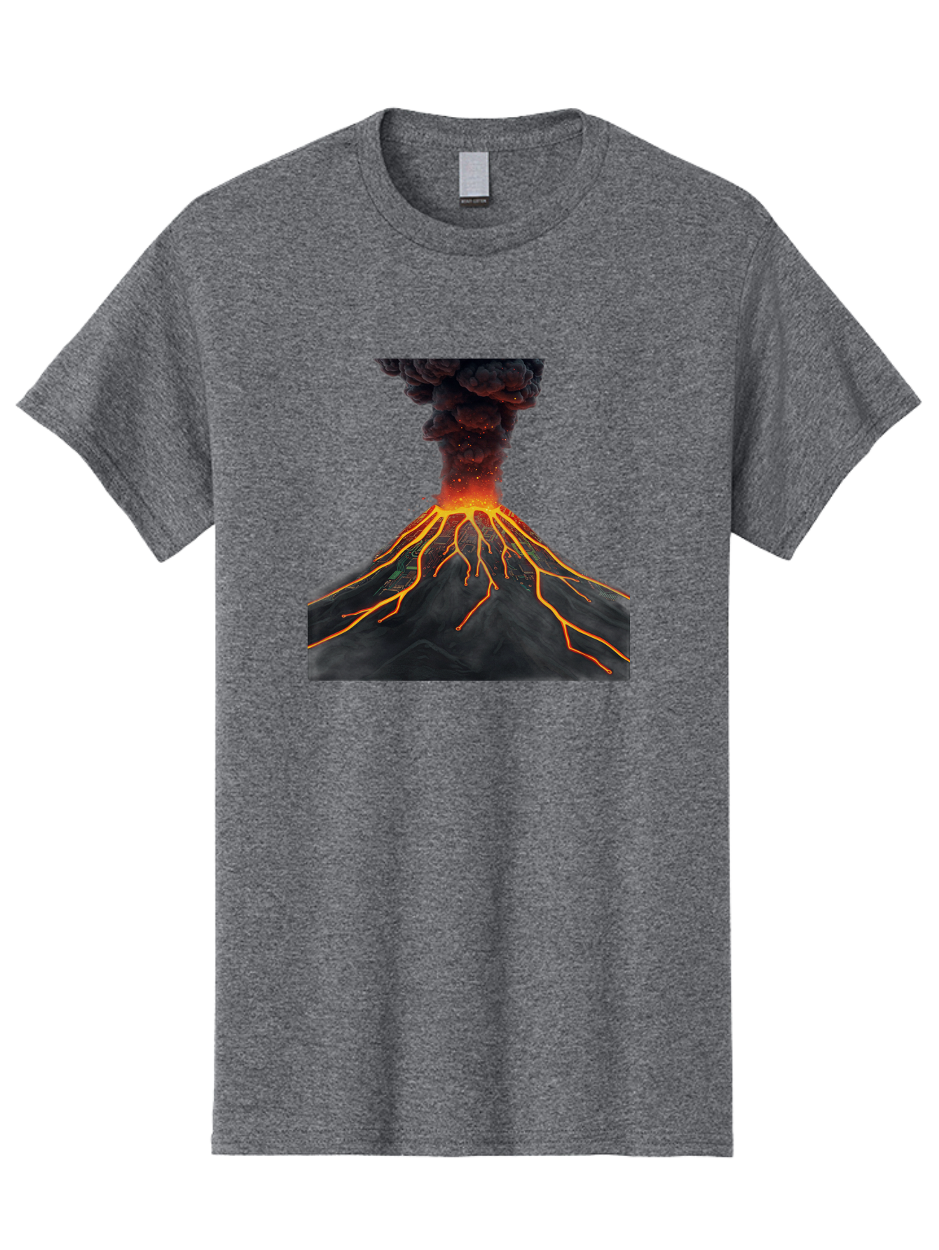 Volcano-Eruption-12 Men'S Graphic Tee, 100% Cotton, Comfortable Casual Summer Wear, Machine Washable, Vintage Camera, Old Camera, Antique Camera, Black Camera, Classic Photography, Photography Equipment, Nostalgic Device, Film Camera, Bai540