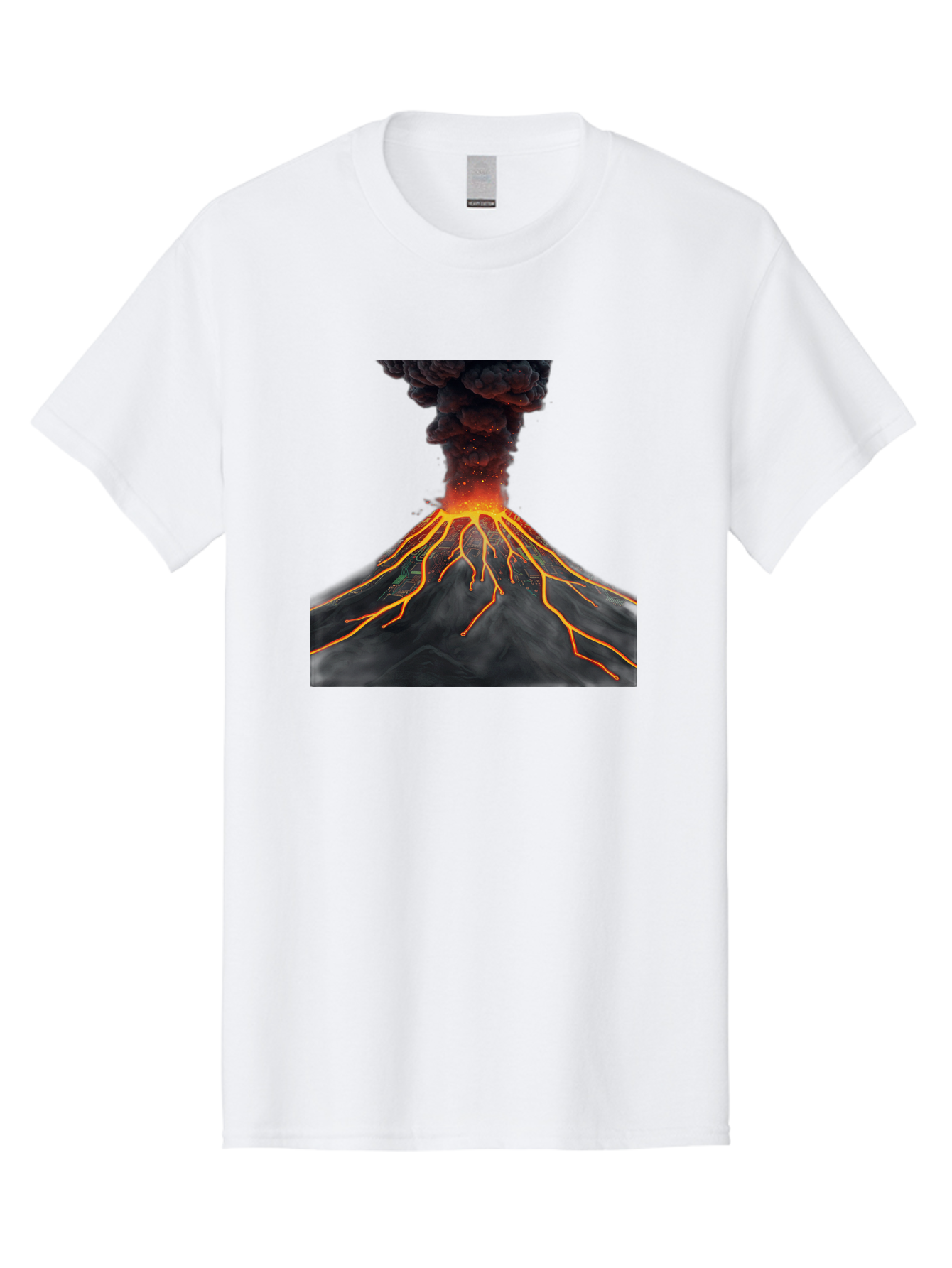 Volcano-Eruption-12 Men'S Graphic Tee, 100% Cotton, Comfortable Casual Summer Wear, Machine Washable, Vintage Camera, Old Camera, Antique Camera, Black Camera, Classic Photography, Photography Equipment, Nostalgic Device, Film Camera, Bai540
