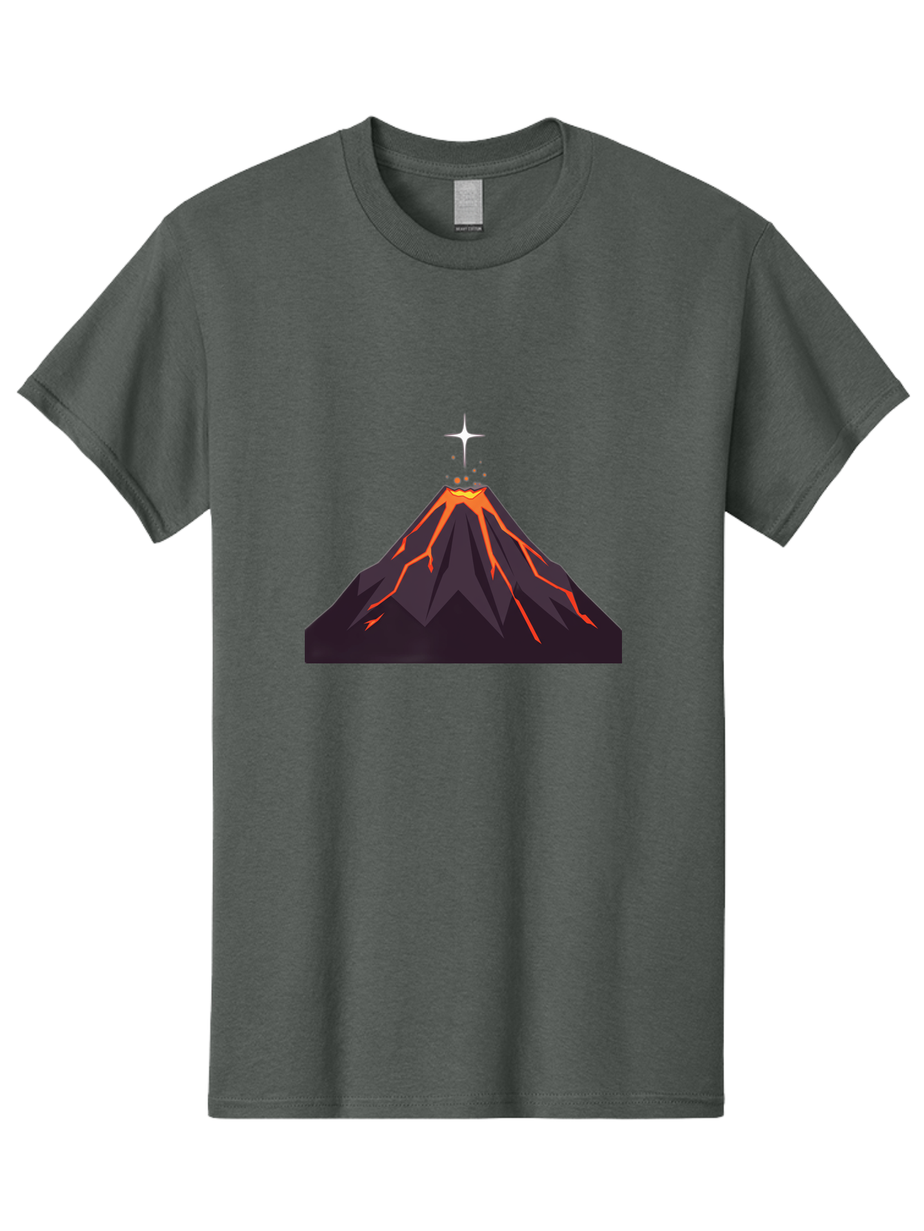 Volcano-Eruption-5 Men'S Graphic Tee, 100% Cotton, Comfortable Casual Summer Wear, Machine Washable, Vintage Camera, Old Camera, Antique Camera, Black Camera, Classic Photography, Photography Equipment, Nostalgic Device, Film Camera, Bai544