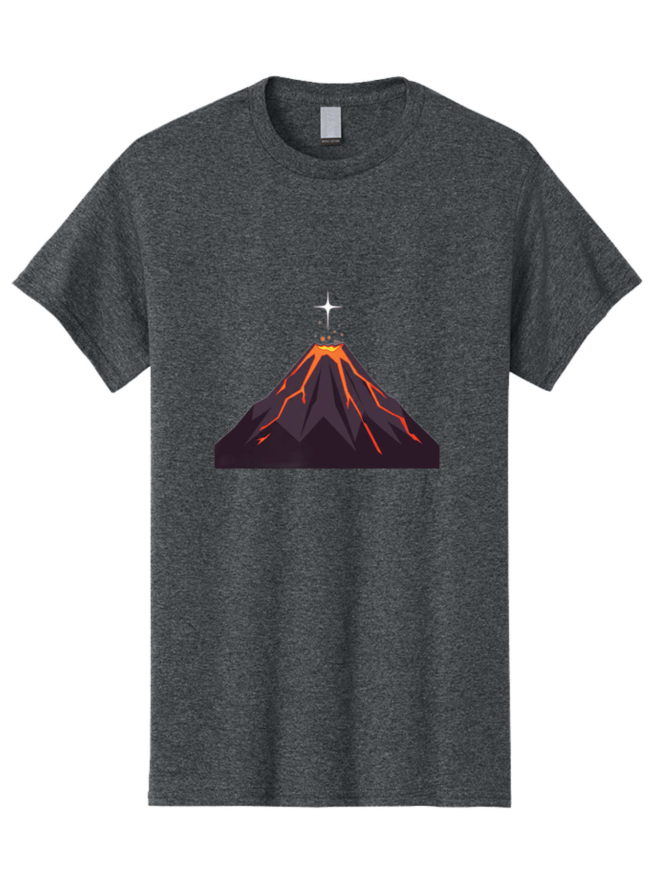 Volcano-Eruption-5 Men'S Graphic Tee, 100% Cotton, Comfortable Casual Summer Wear, Machine Washable, Vintage Camera, Old Camera, Antique Camera, Black Camera, Classic Photography, Photography Equipment, Nostalgic Device, Film Camera, Bai544