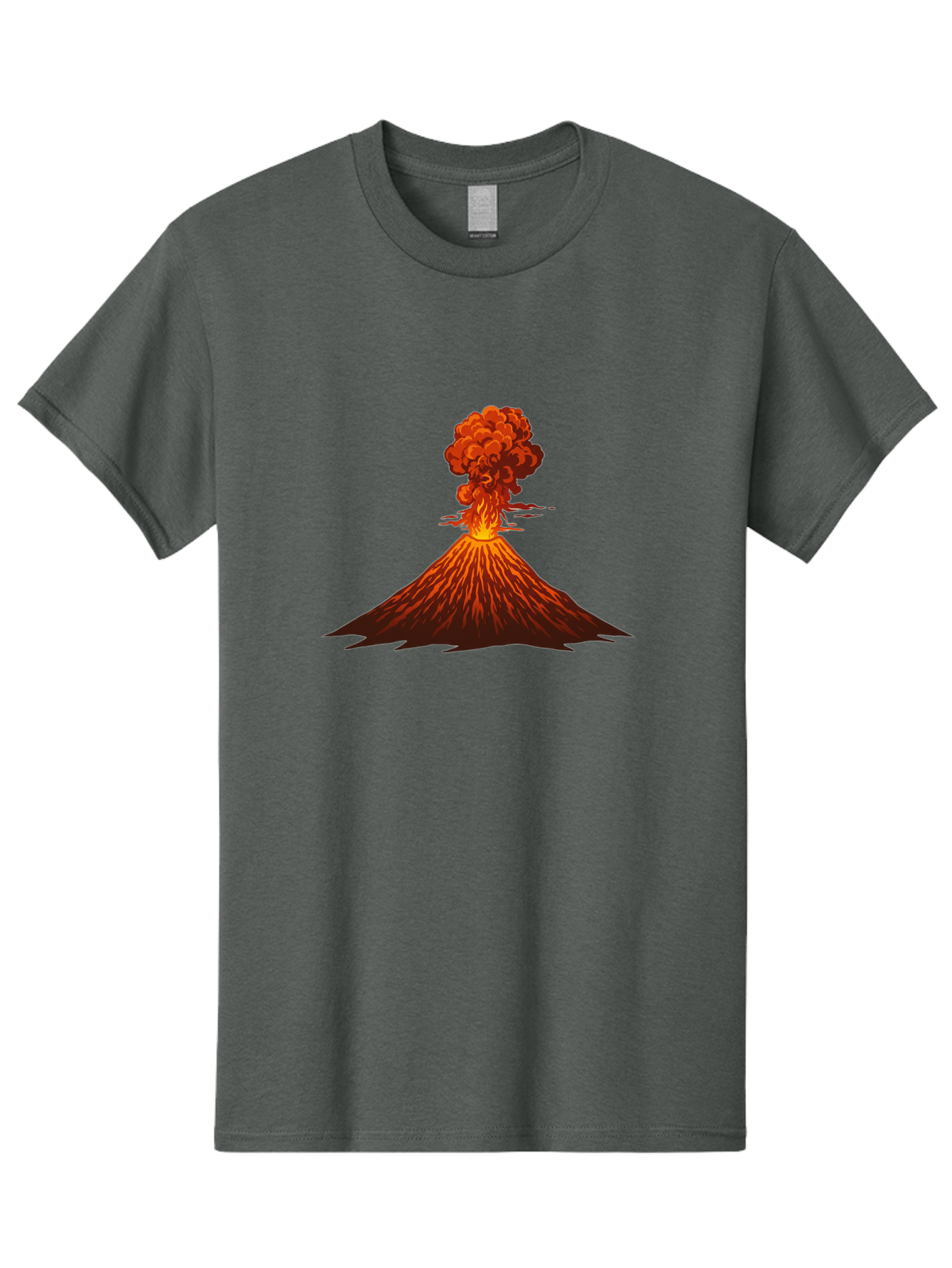 Volcano-Eruption Men'S Graphic Tee, 100% Cotton, Comfortable Casual Summer Wear, Machine Washable, Vintage Camera, Old Camera, Antique Camera, Black Camera, Classic Photography, Photography Equipment, Nostalgic Device, Film Camera, Camera Art Bai549