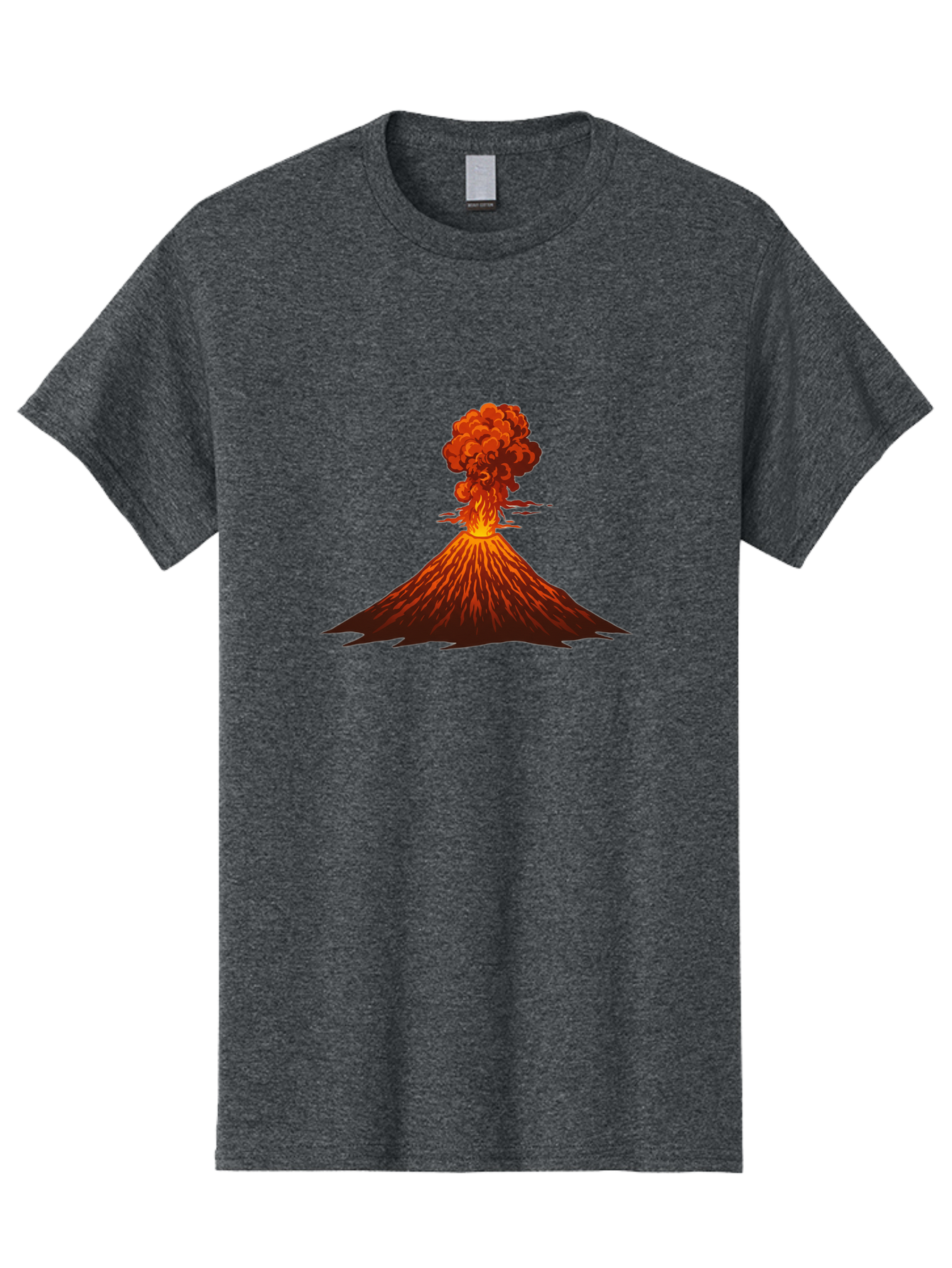 Volcano-Eruption Men'S Graphic Tee, 100% Cotton, Comfortable Casual Summer Wear, Machine Washable, Vintage Camera, Old Camera, Antique Camera, Black Camera, Classic Photography, Photography Equipment, Nostalgic Device, Film Camera, Camera Art Bai549