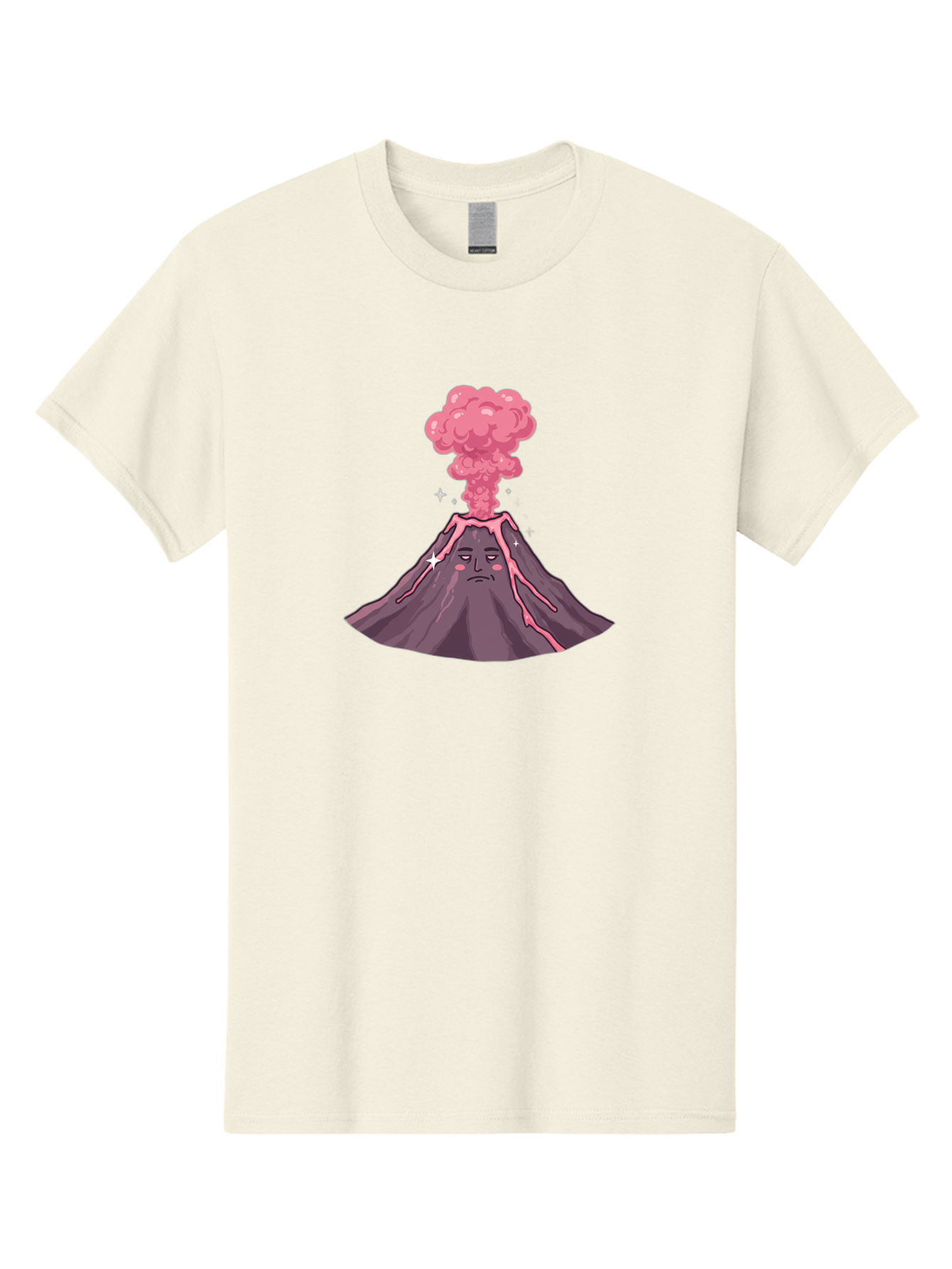 Volcano-With-Face-2 Men'S Graphic Tee, 100% Cotton, Comfortable Casual Summer Wear, Machine Washable, Vintage Camera, Old Camera, Antique Camera, Black Camera, Classic Photography, Photography Equipment, Nostalgic Device, Film Camera, Bai553