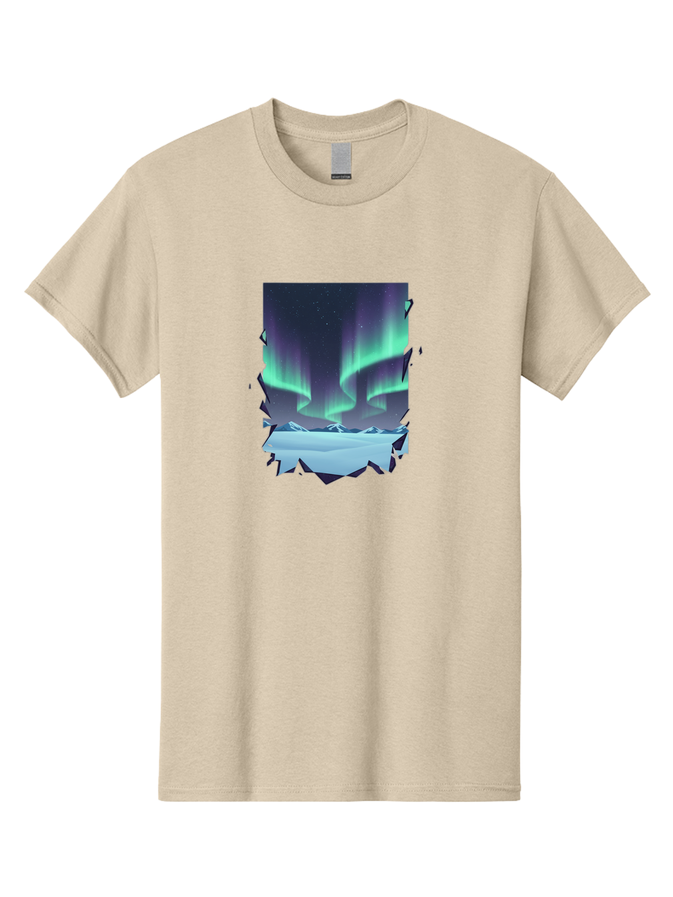 Aurora-Borealis-1 Men'S Graphic Tee, 100% Cotton, Comfortable Casual Summer Wear, Machine Washable, Vintage Camera, Old Camera, Antique Camera, Black Camera, Classic Photography, Photography Equipment, Nostalgic Device, Film Camera, Camera Art Bai580