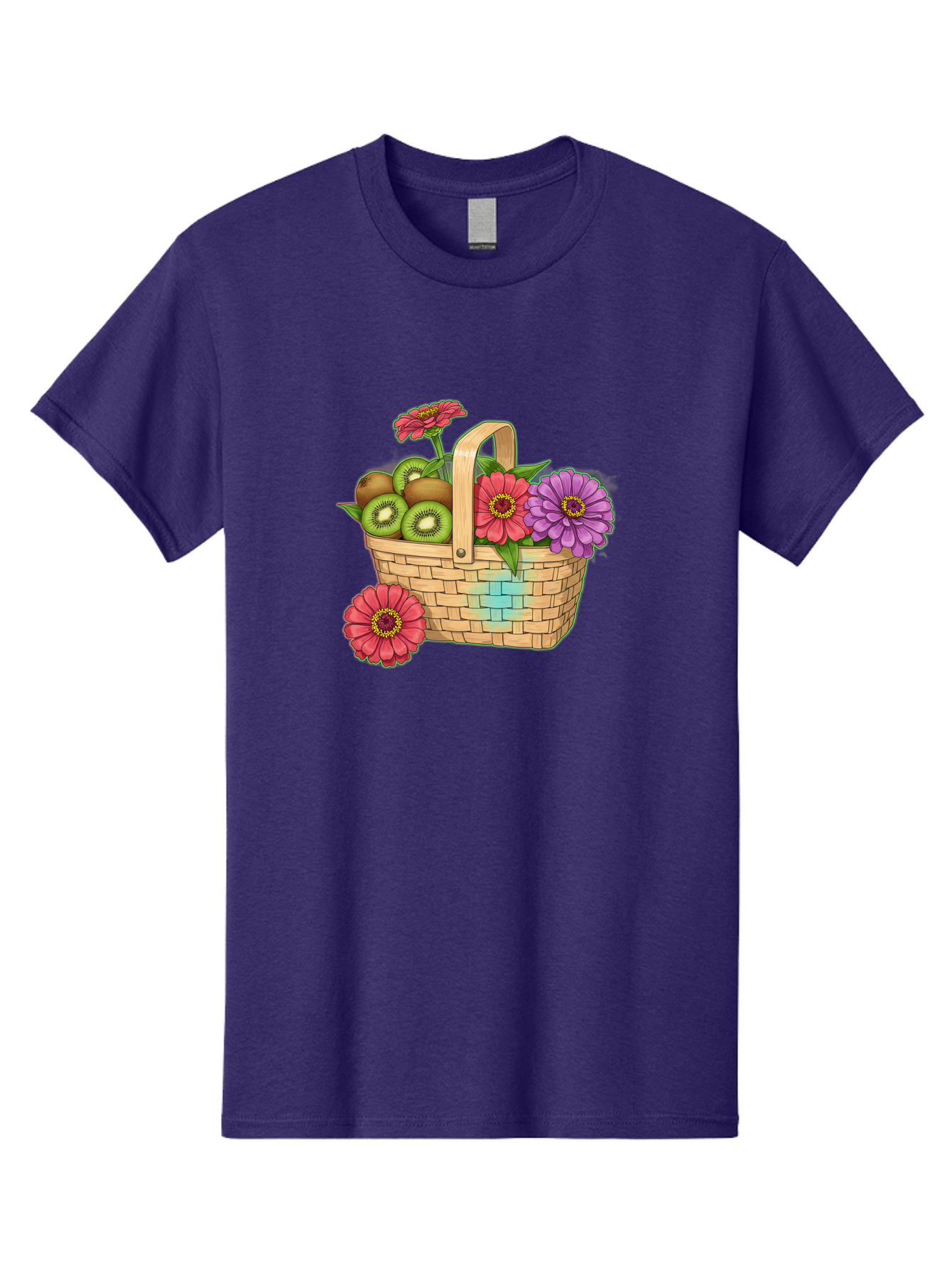 Basket-Of-Flowers-And-Kiwi-Fruits Men'S Graphic Tee, 100% Cotton, Comfortable Casual Summer Wear, Machine Washable, Vintage Camera, Old Camera, Antique Camera, Black Camera, Classic Photography, Photography Equipment, Nostalgic Device, Bai587