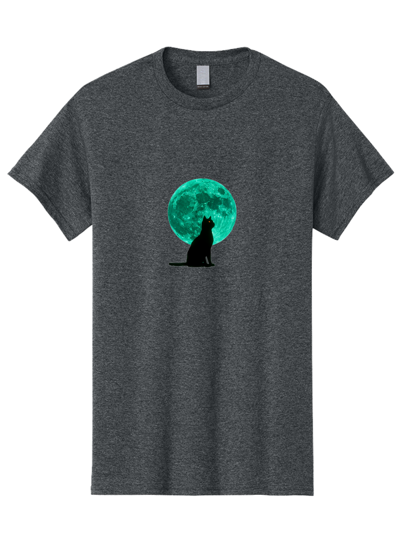 Black-Cat-Moon Men'S Graphic Tee, 100% Cotton, Comfortable Casual Summer Wear, Machine Washable, Vintage Camera, Old Camera, Antique Camera, Black Camera, Classic Photography, Photography Equipment, Nostalgic Device, Film Camera, Camera Art Bai593