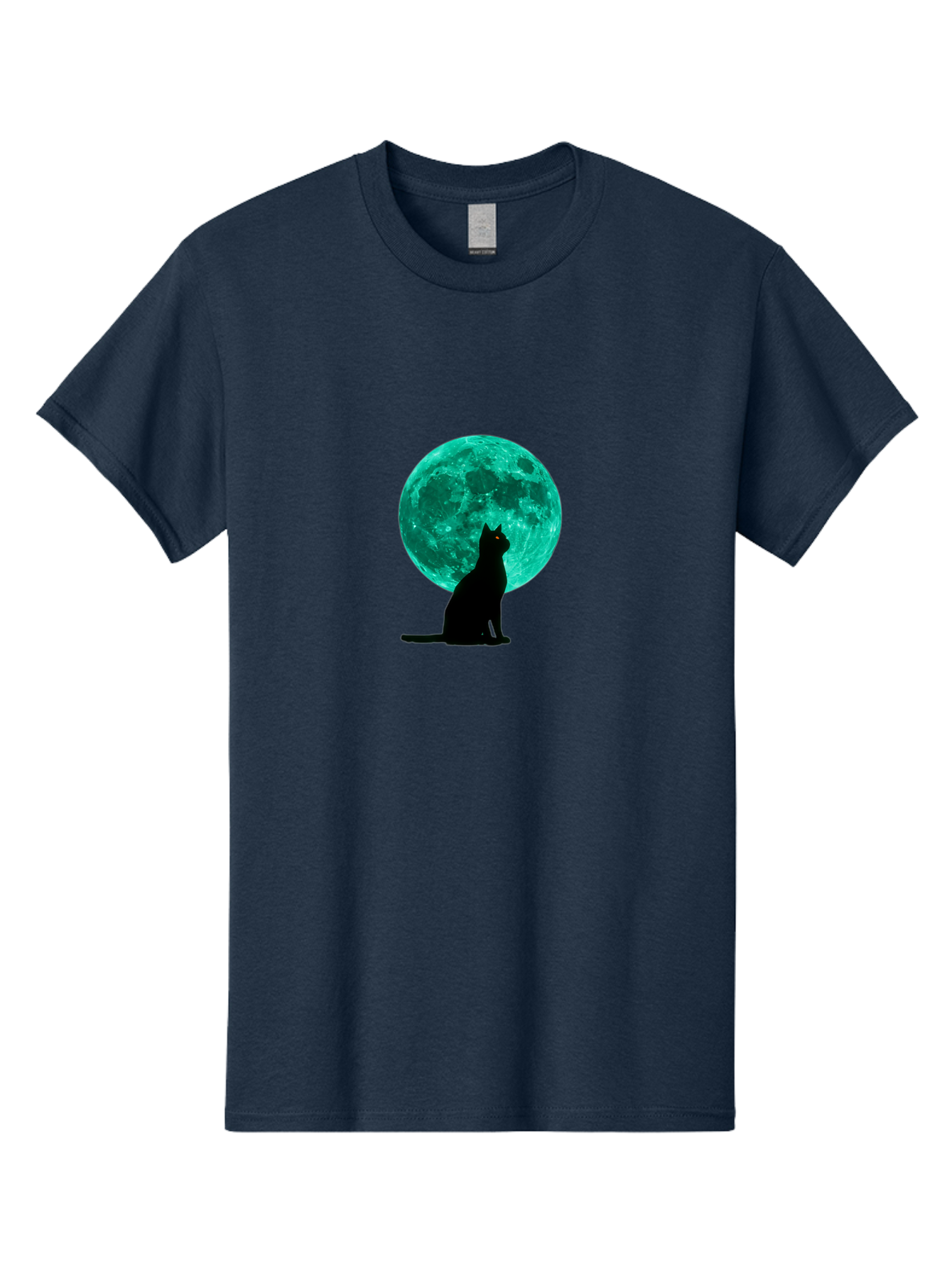 Black-Cat-Moon Men'S Graphic Tee, 100% Cotton, Comfortable Casual Summer Wear, Machine Washable, Vintage Camera, Old Camera, Antique Camera, Black Camera, Classic Photography, Photography Equipment, Nostalgic Device, Film Camera, Camera Art Bai593