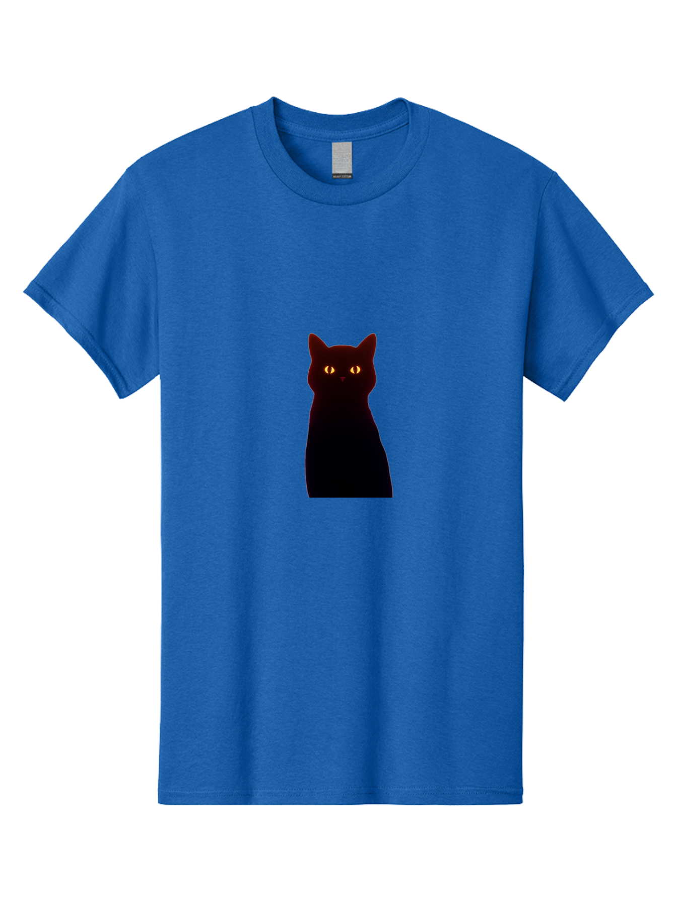 Black-Cat-With-Glowing-Eyes Men'S Graphic Tee, 100% Cotton, Comfortable Casual Summer Wear, Machine Washable, Vintage Camera, Old Camera, Antique Camera, Black Camera, Classic Photography, Photography Equipment, Nostalgic Device, Film Camera, Bai595