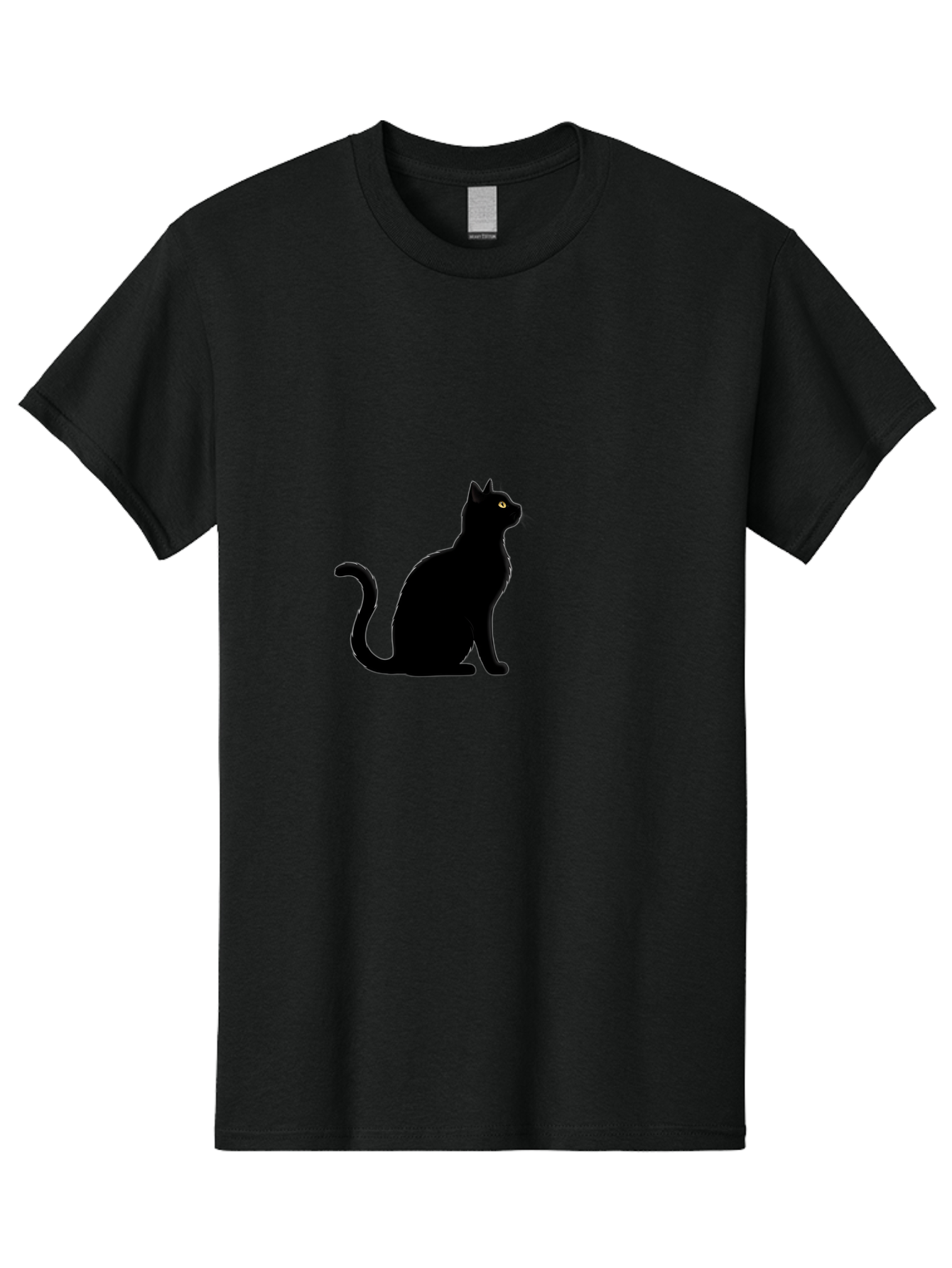 Black-Cat Men'S Graphic Tee, 100% Cotton, Comfortable Casual Summer Wear, Machine Washable, Vintage Camera, Old Camera, Antique Camera, Black Camera, Classic Photography, Photography Equipment, Nostalgic Device, Film Camera, Camera Art Bai596