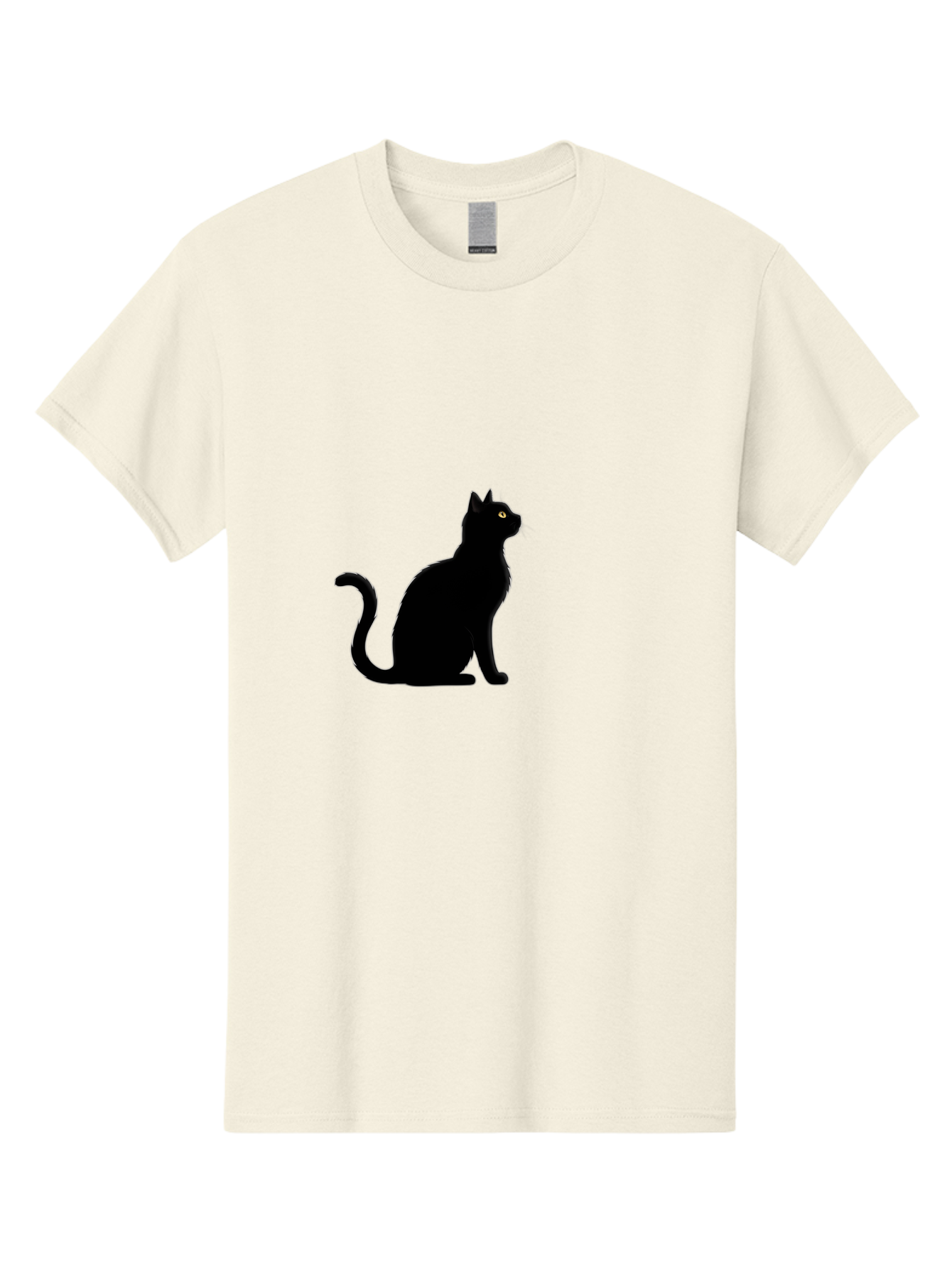 Black-Cat Men'S Graphic Tee, 100% Cotton, Comfortable Casual Summer Wear, Machine Washable, Vintage Camera, Old Camera, Antique Camera, Black Camera, Classic Photography, Photography Equipment, Nostalgic Device, Film Camera, Camera Art Bai596