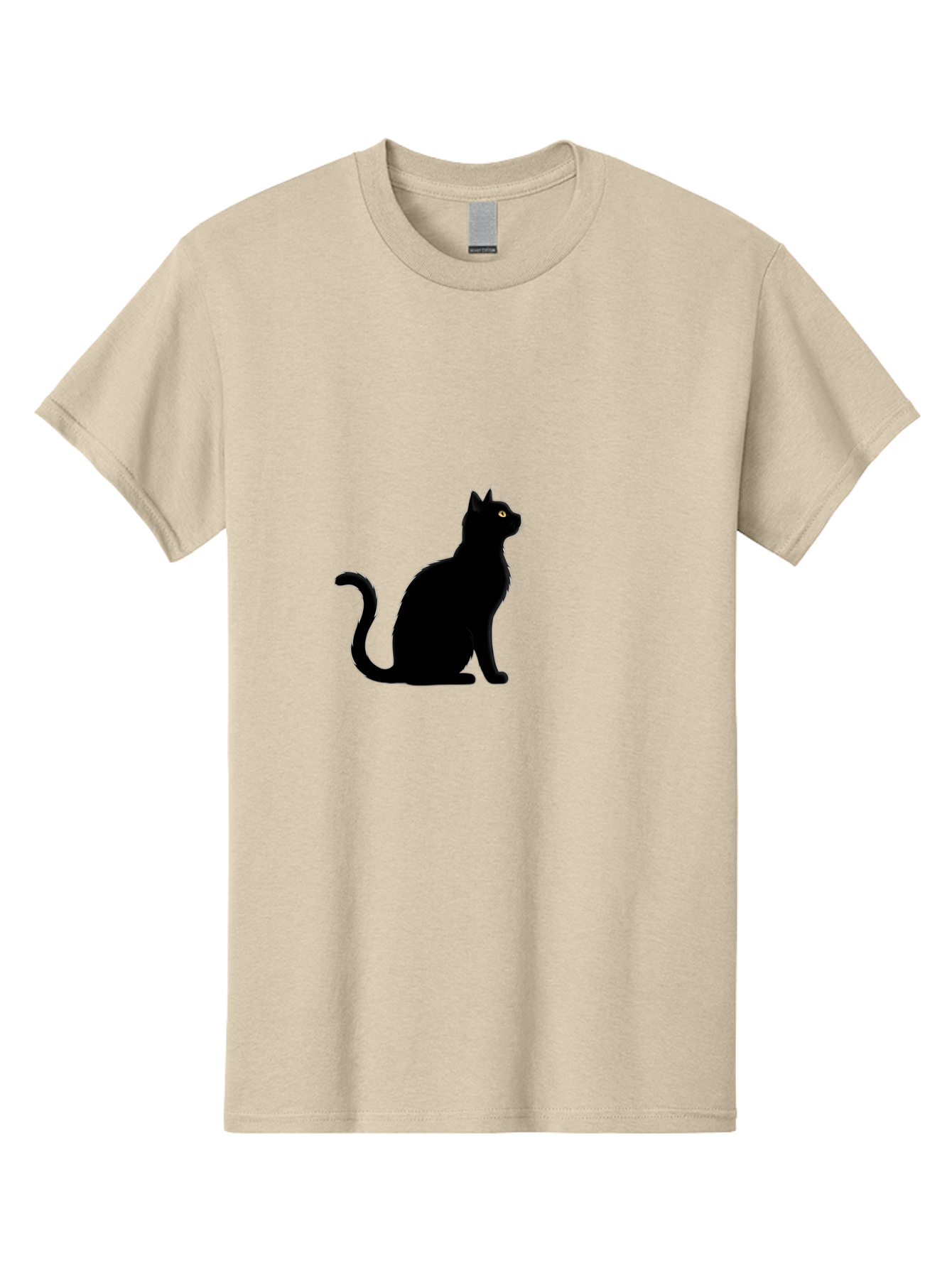 Black-Cat Men'S Graphic Tee, 100% Cotton, Comfortable Casual Summer Wear, Machine Washable, Vintage Camera, Old Camera, Antique Camera, Black Camera, Classic Photography, Photography Equipment, Nostalgic Device, Film Camera, Camera Art Bai596