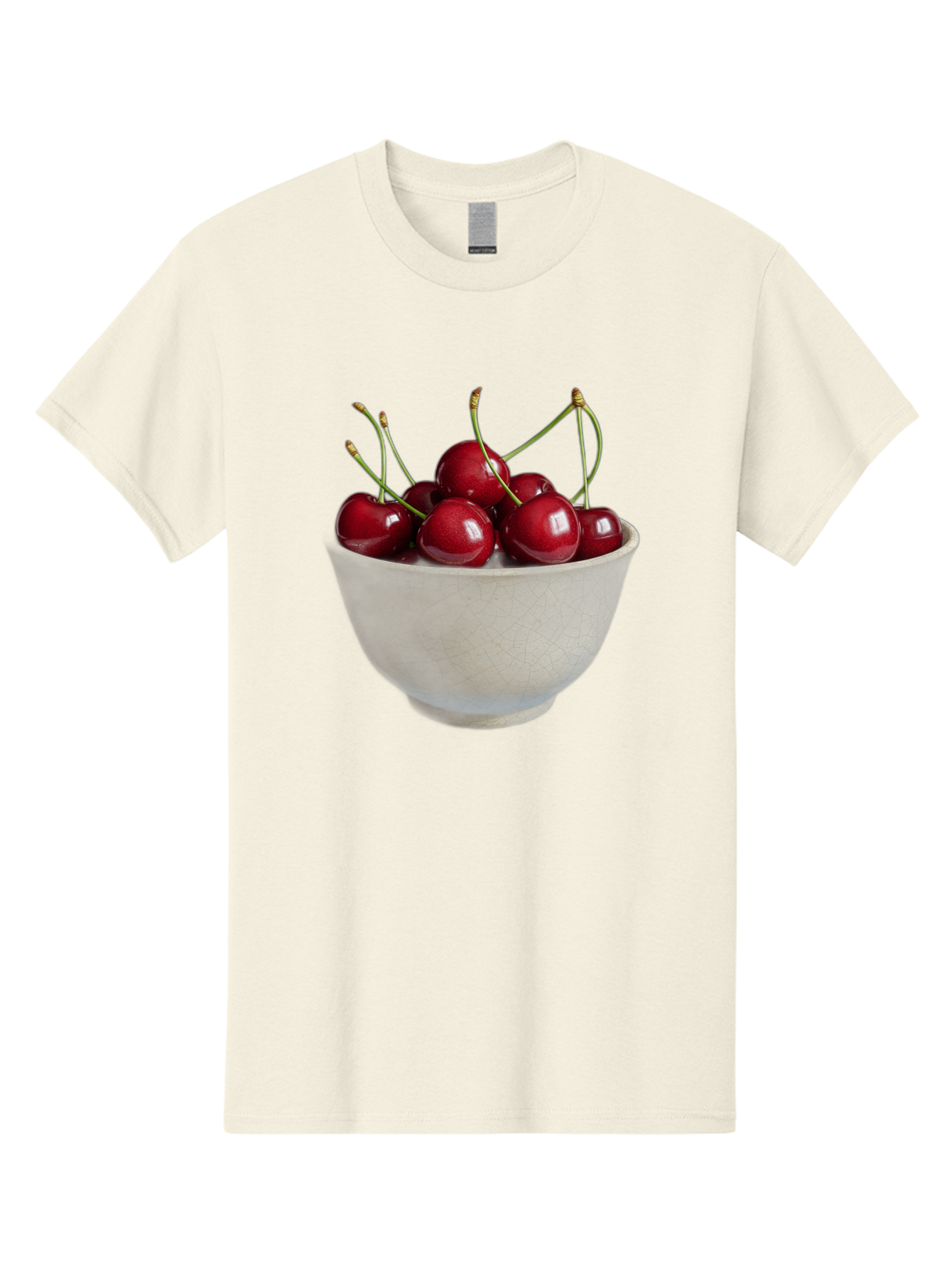 Bowl-Of-Cherries-1 Men'S Graphic Tee, 100% Cotton, Comfortable Casual Summer Wear, Machine Washable, Vintage Camera, Old Camera, Antique Camera, Black Camera, Classic Photography, Photography Equipment, Nostalgic Device, Film Camera, Bai601