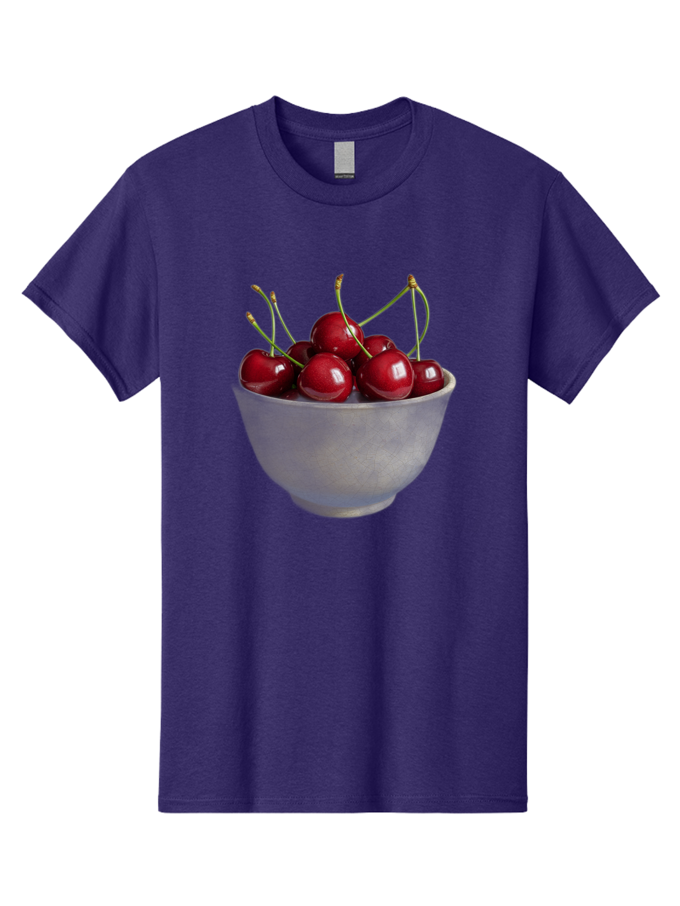 Bowl-Of-Cherries-1 Men'S Graphic Tee, 100% Cotton, Comfortable Casual Summer Wear, Machine Washable, Vintage Camera, Old Camera, Antique Camera, Black Camera, Classic Photography, Photography Equipment, Nostalgic Device, Film Camera, Bai601