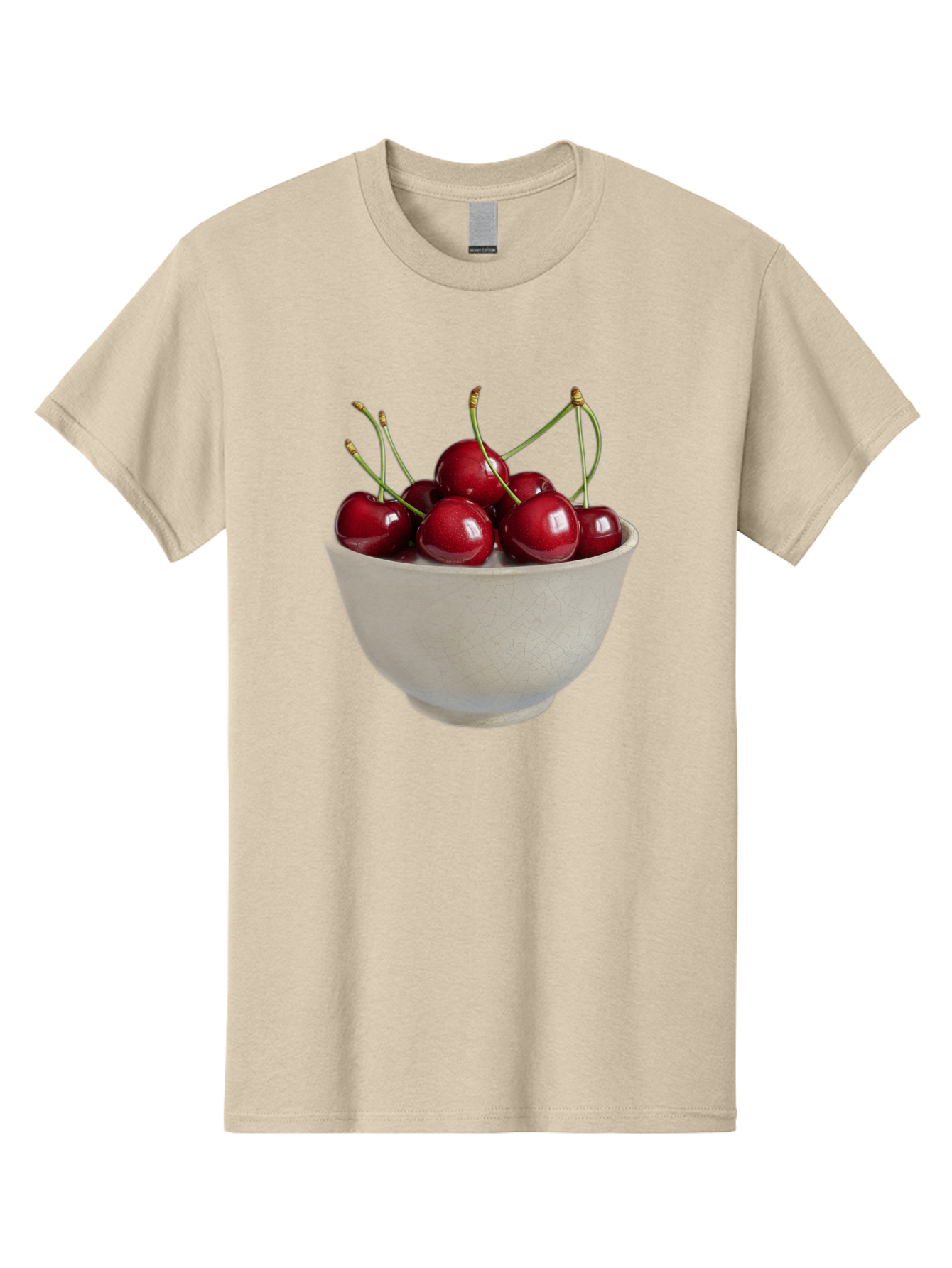 Bowl-Of-Cherries-1 Men'S Graphic Tee, 100% Cotton, Comfortable Casual Summer Wear, Machine Washable, Vintage Camera, Old Camera, Antique Camera, Black Camera, Classic Photography, Photography Equipment, Nostalgic Device, Film Camera, Bai601