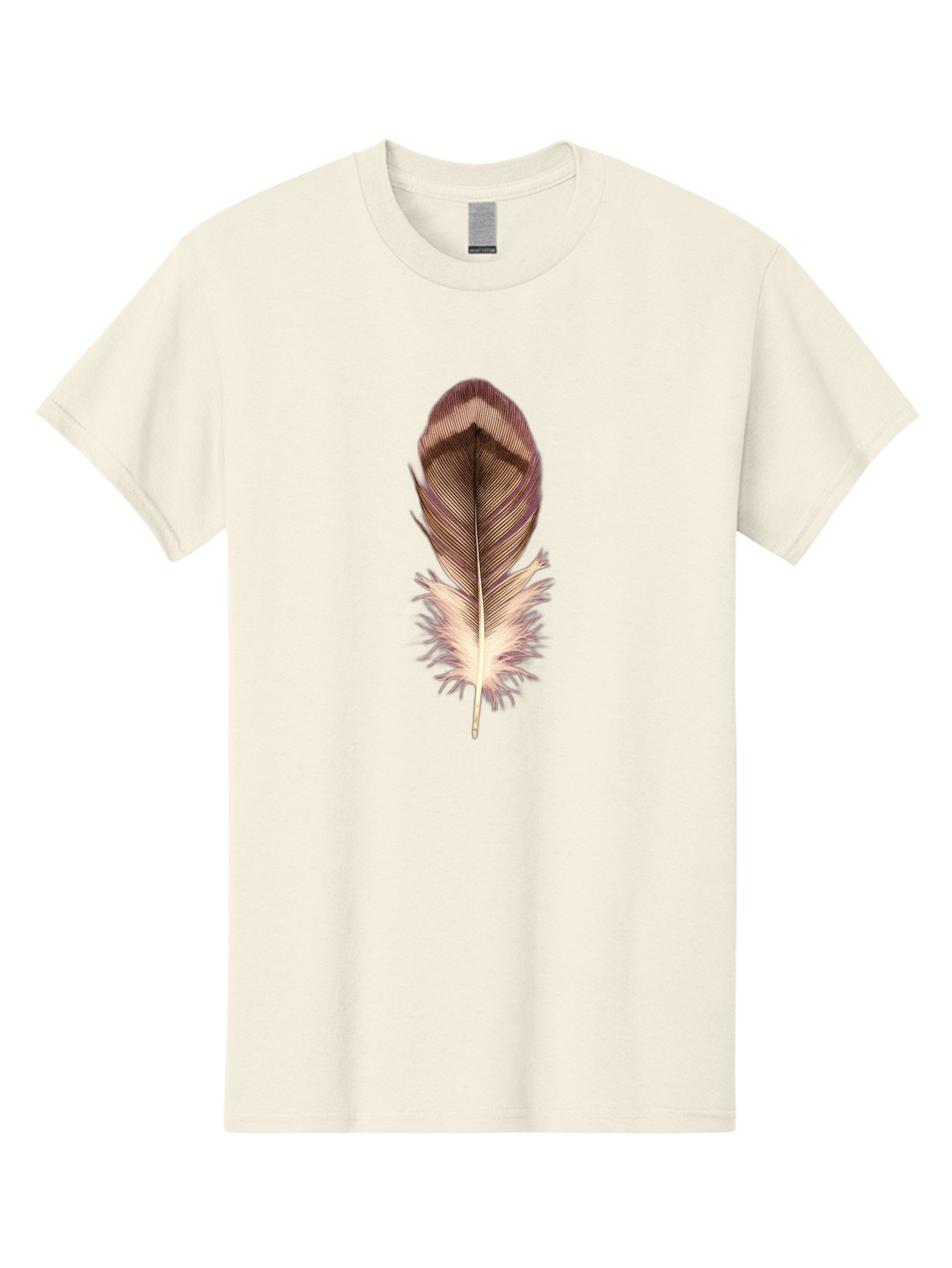 Brown-Feather-1 Men'S Graphic Tee, 100% Cotton, Comfortable Casual Summer Wear, Machine Washable, Vintage Camera, Old Camera, Antique Camera, Black Camera, Classic Photography, Photography Equipment, Nostalgic Device, Film Camera, Camera Art Bai603