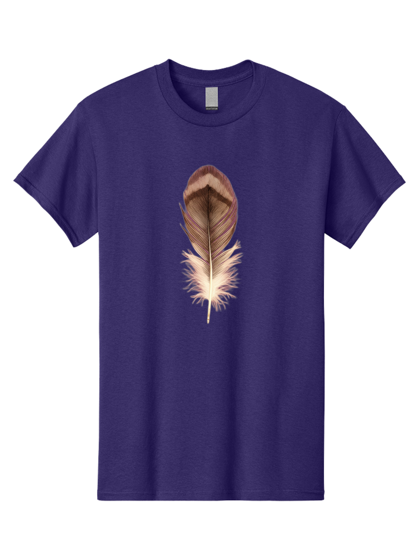 Brown-Feather-1 Men'S Graphic Tee, 100% Cotton, Comfortable Casual Summer Wear, Machine Washable, Vintage Camera, Old Camera, Antique Camera, Black Camera, Classic Photography, Photography Equipment, Nostalgic Device, Film Camera, Camera Art Bai603